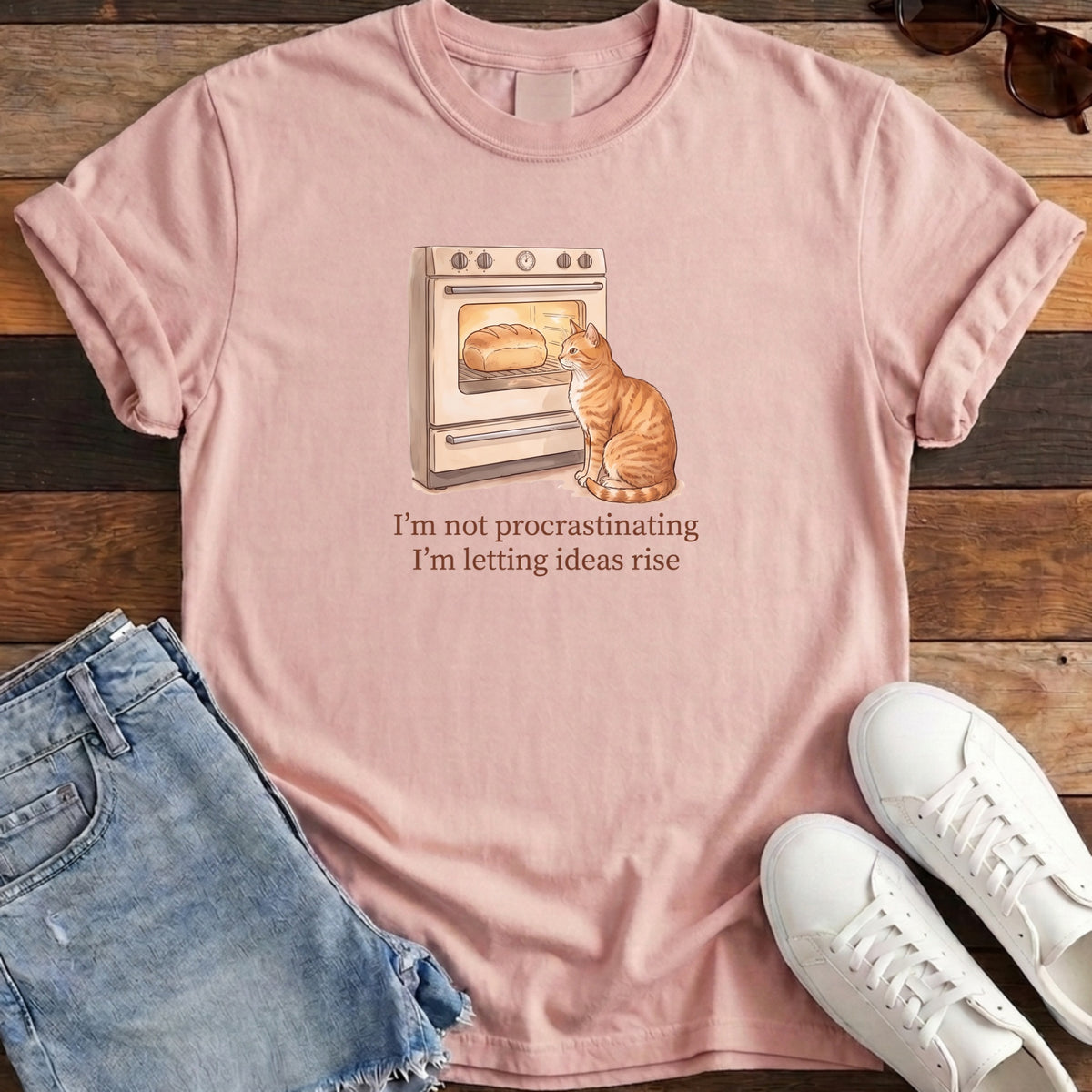 Letting Ideas Rise Tee - Blossom