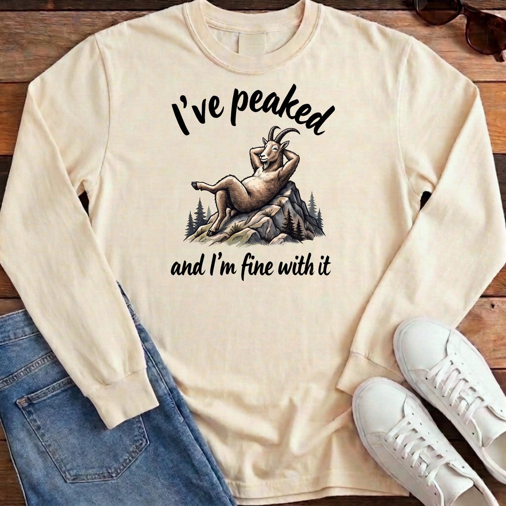 I've Peaked Long Sleeve - Ivory