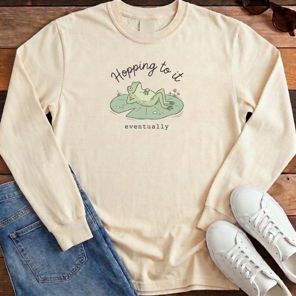 Hopping To It Long Sleeve - Ivory