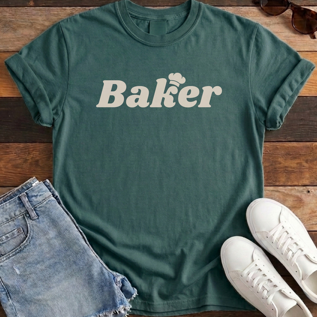 Baker Tee - Blue Spruce