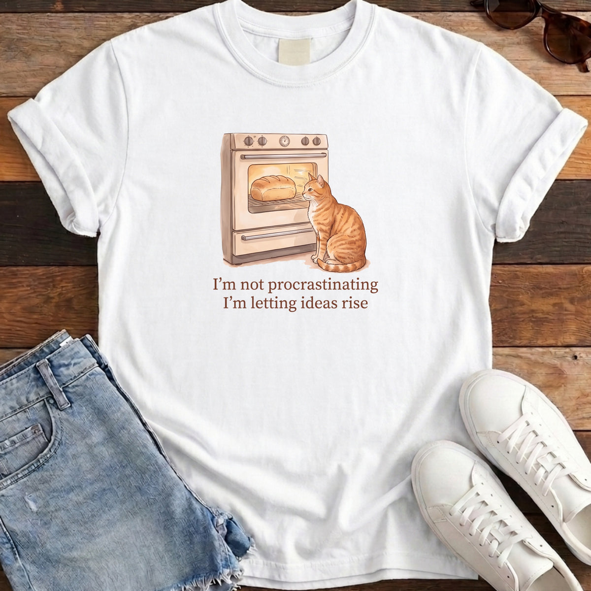 Letting Ideas Rise Tee - White