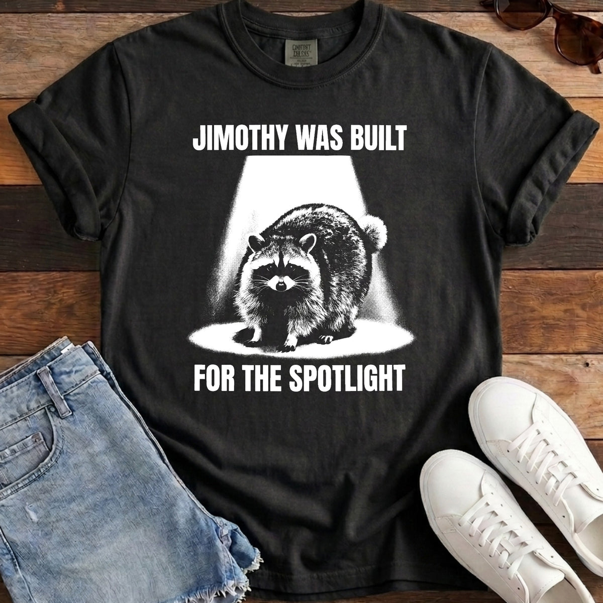 Jimothy Spotlight Tee - Black