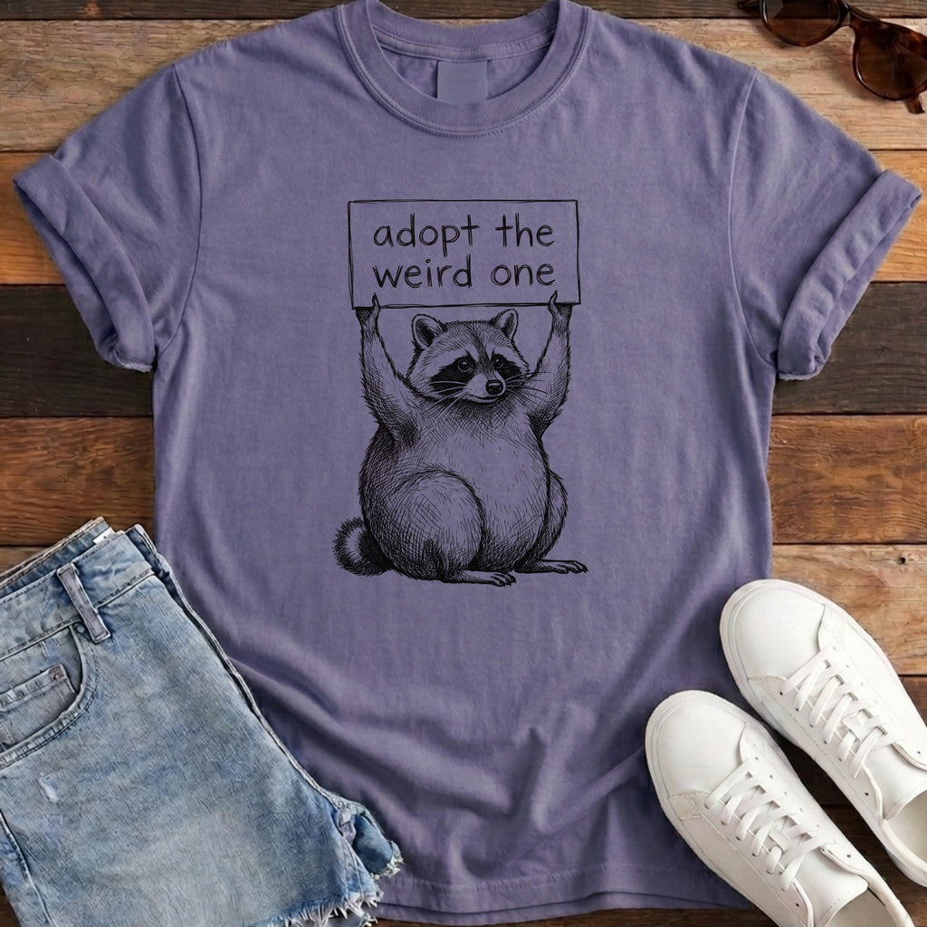 Adopt The Weird One Jimothy Tee - Grape