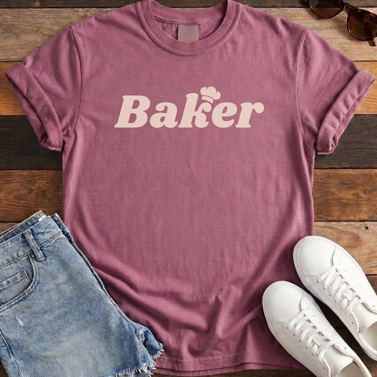Baker Tee - Berry