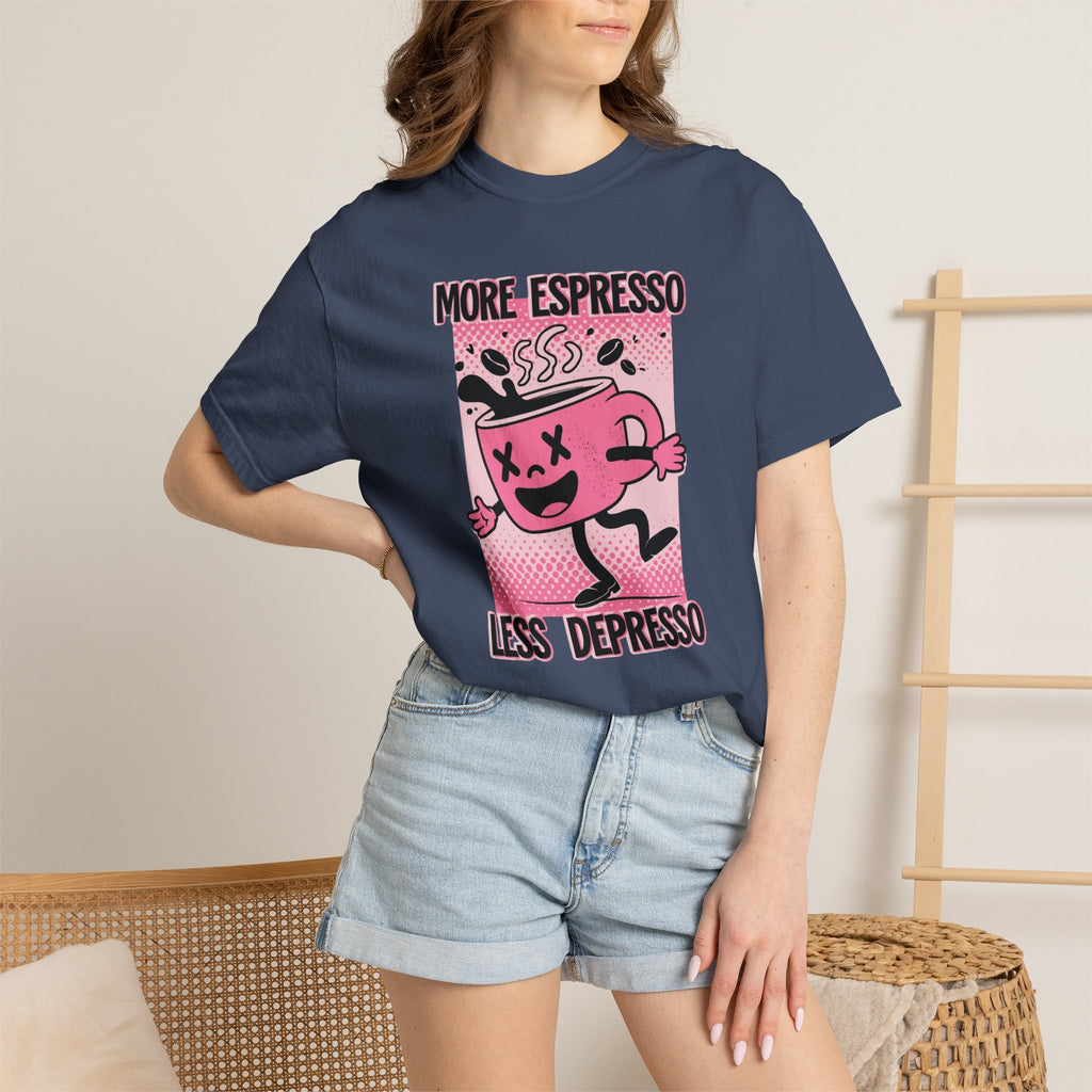 More Espresso Less Depresso Tee