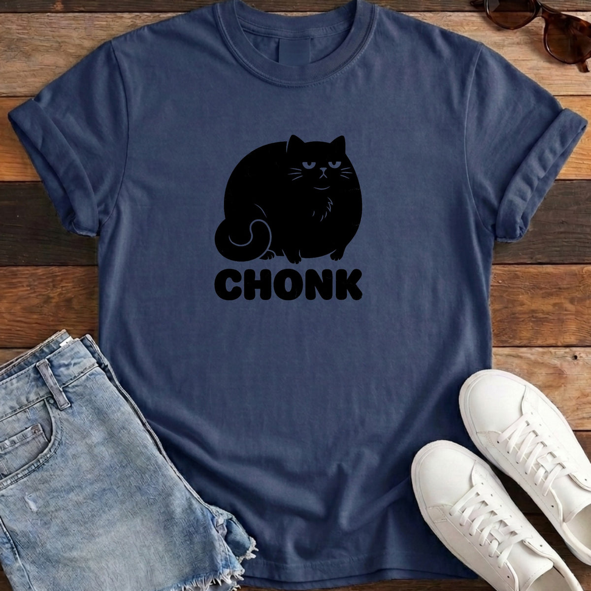 Chonk Tee - Navy