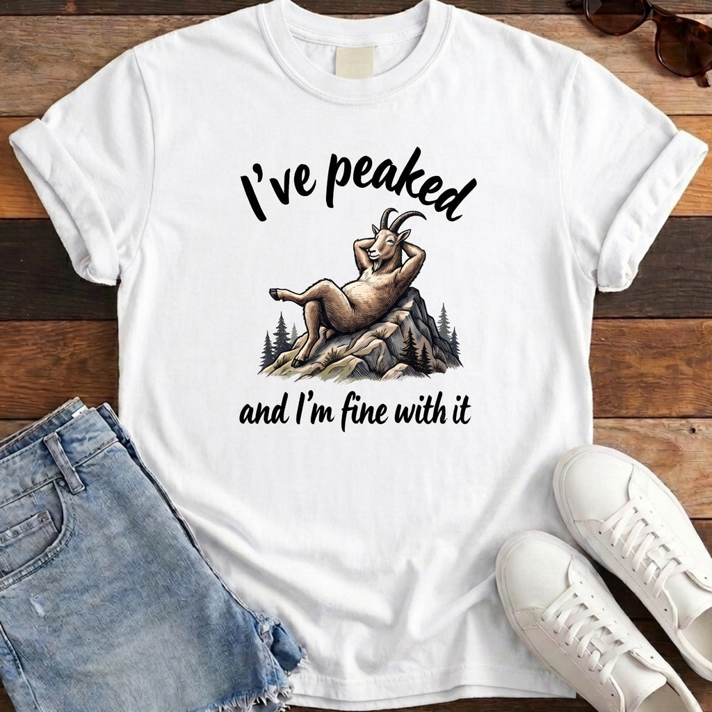 I've Peaked Tee - White