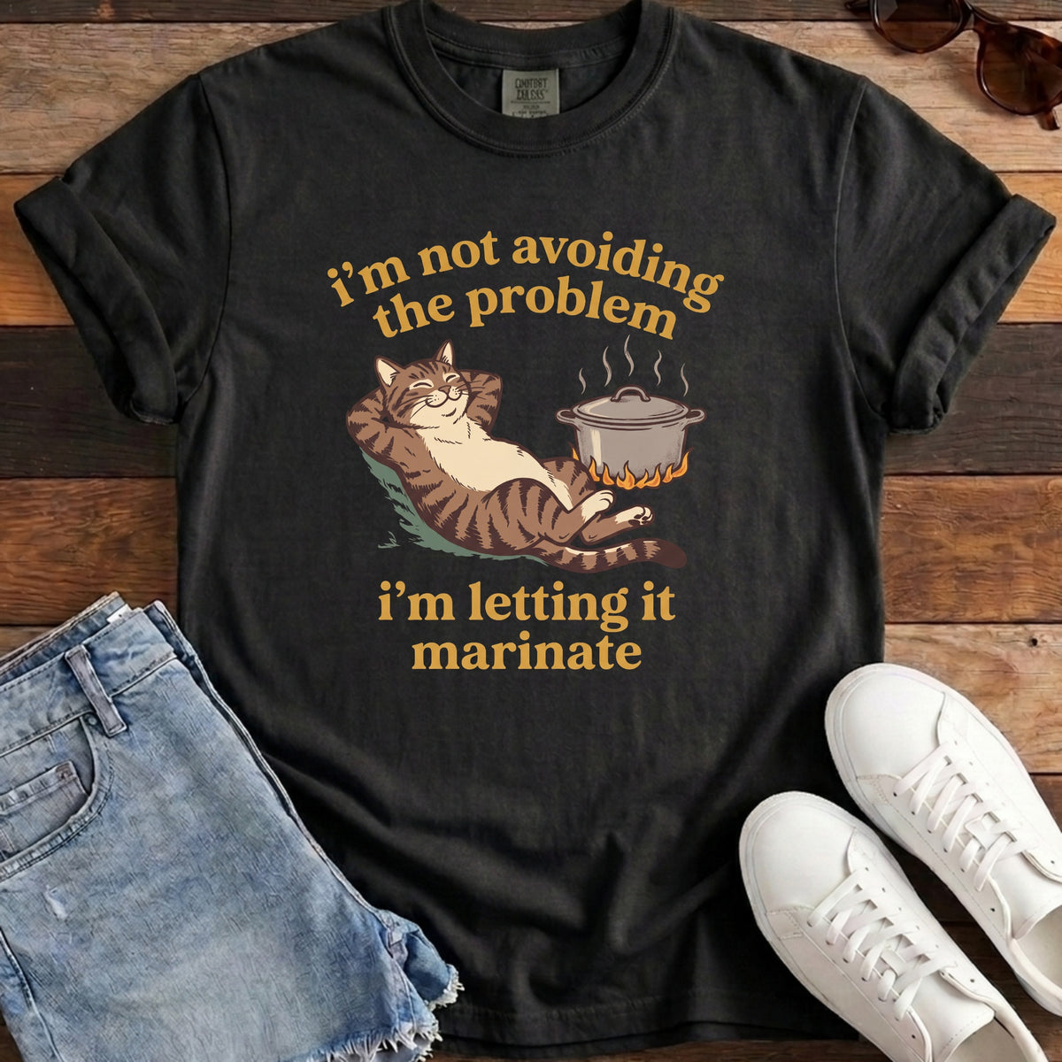Letting It Marinate Tee - Black
