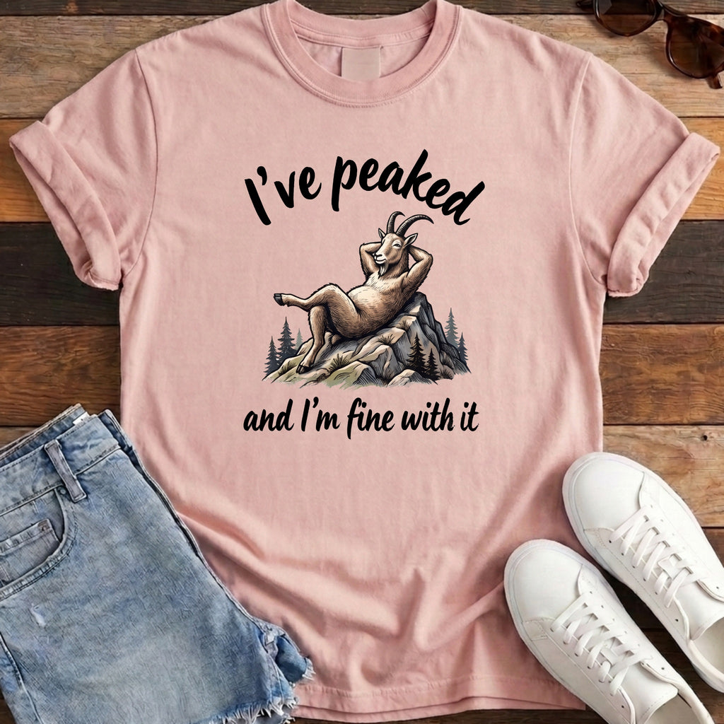 I've Peaked Tee - Blossom