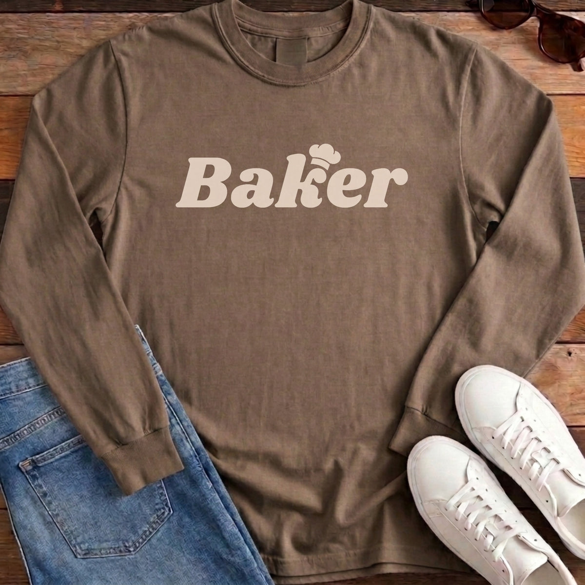 Baker Long Sleeve - Espresso