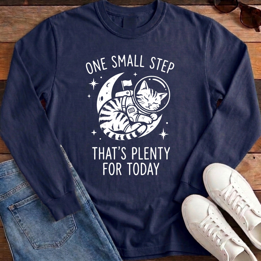 One Small Step Long Sleeve - True Navy