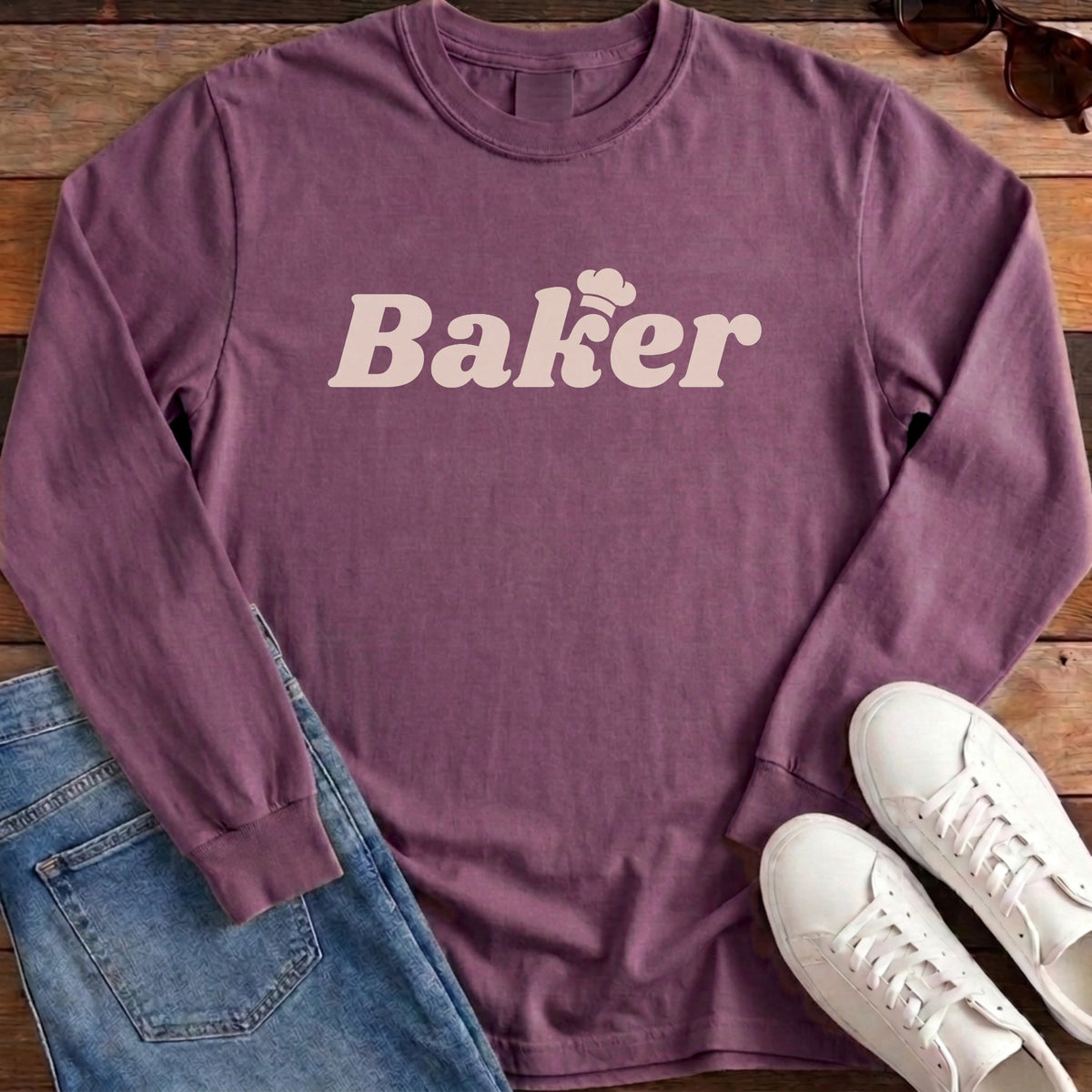 Baker Long Sleeve - Berry