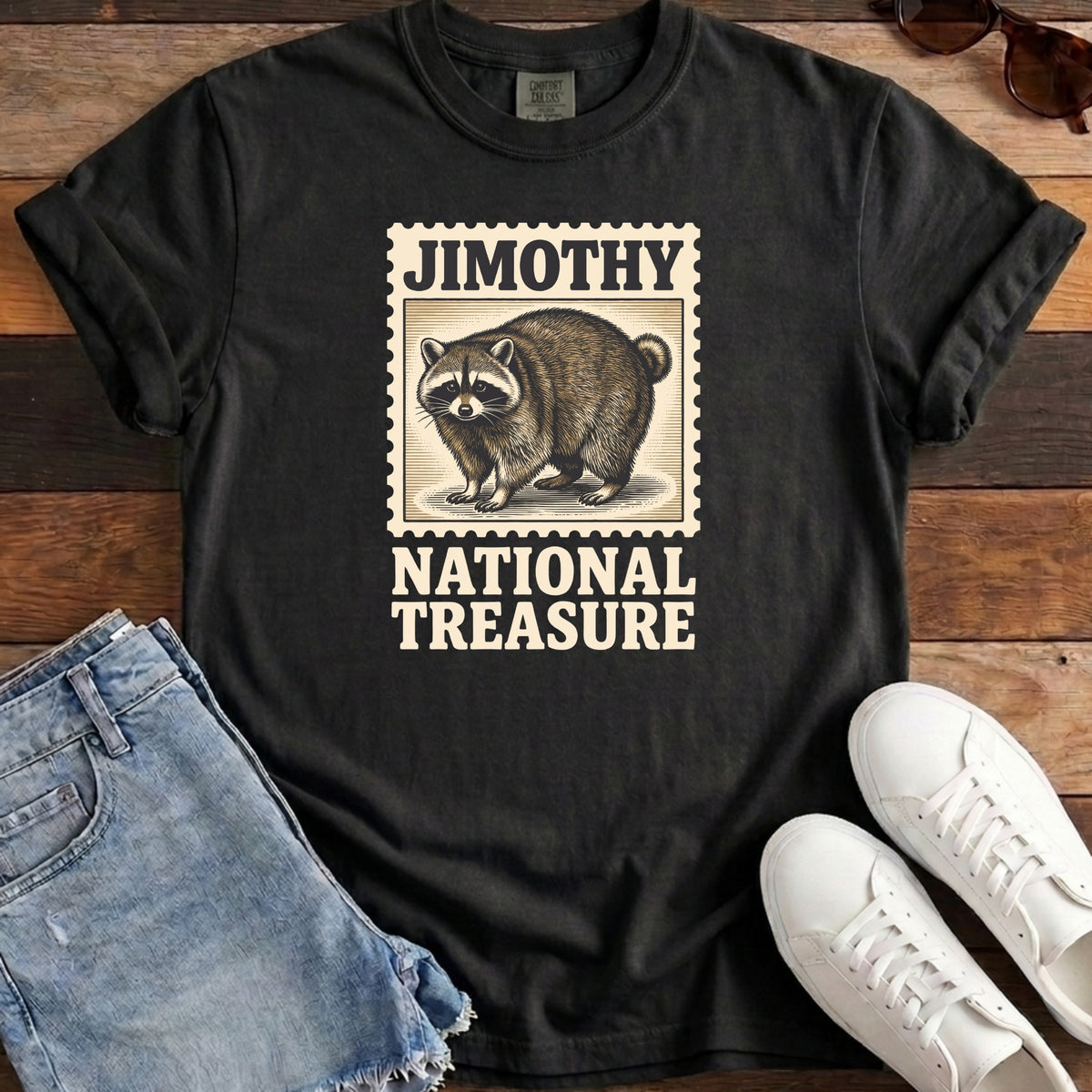 Jimothy National Treasure Tee - Black