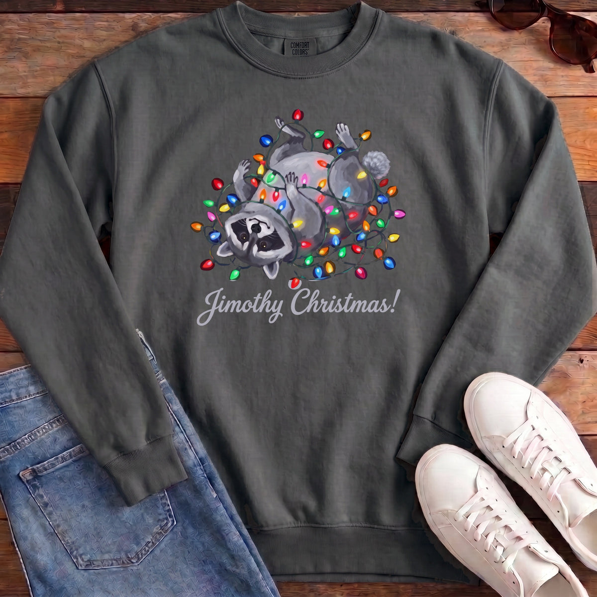 Jimothy Christmas Tangled Sweatshirt - Pepper