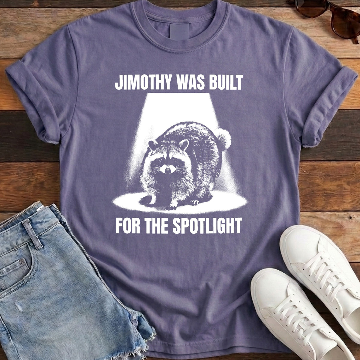Jimothy Spotlight Tee - Grape
