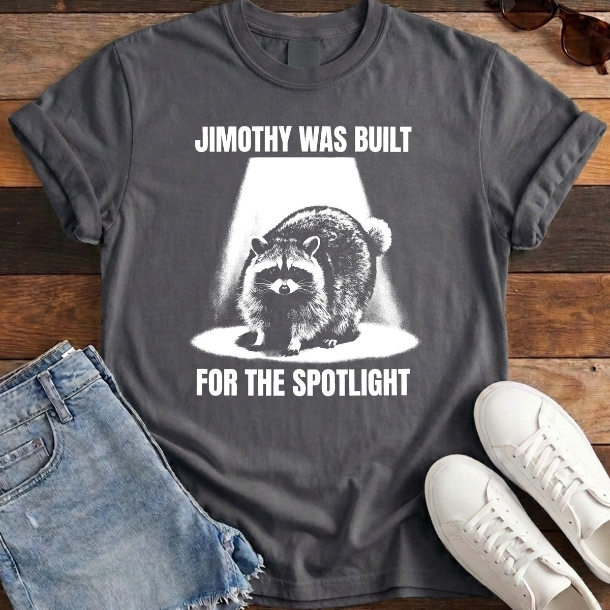 Jimothy Spotlight Tee - Pepper