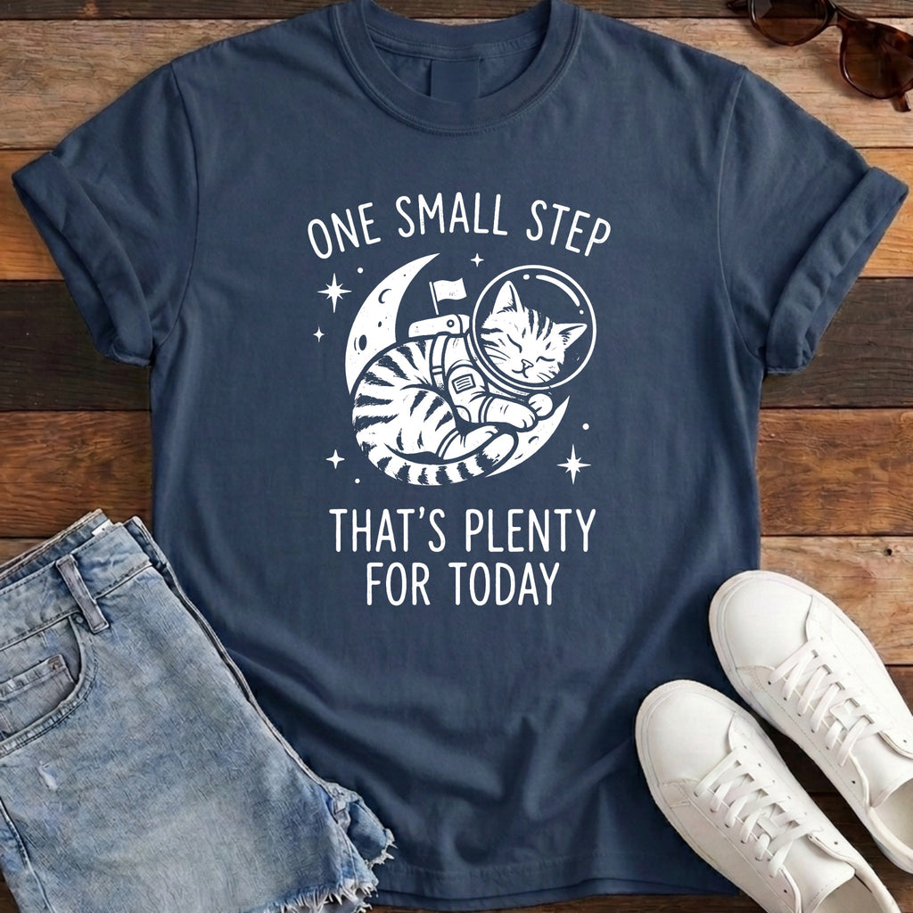 One Small Step Tee - True Navy