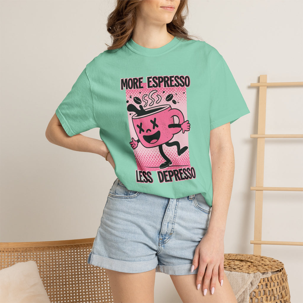 More Espresso Less Depresso Tee