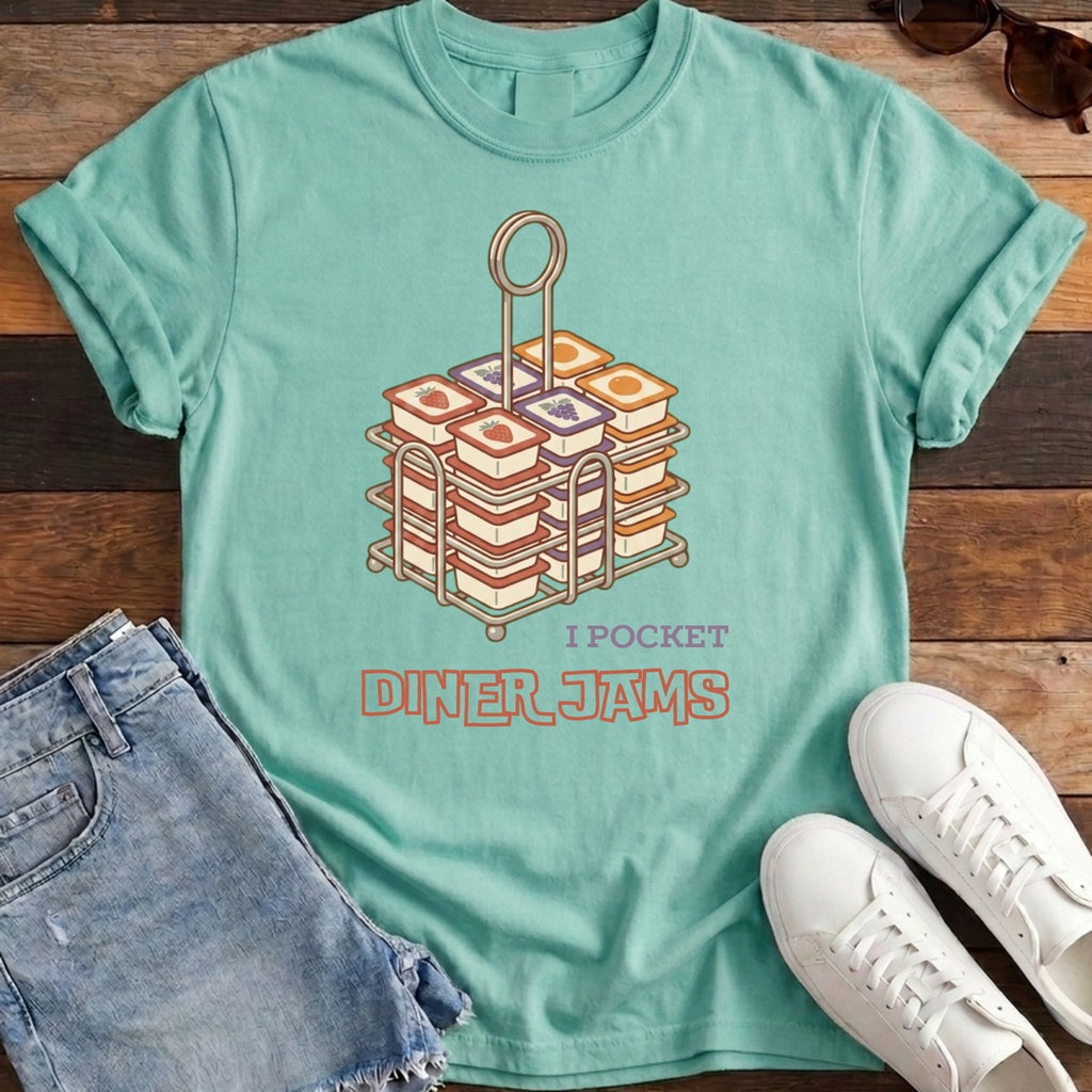 Jam Bandit Tee - Chalky Mint