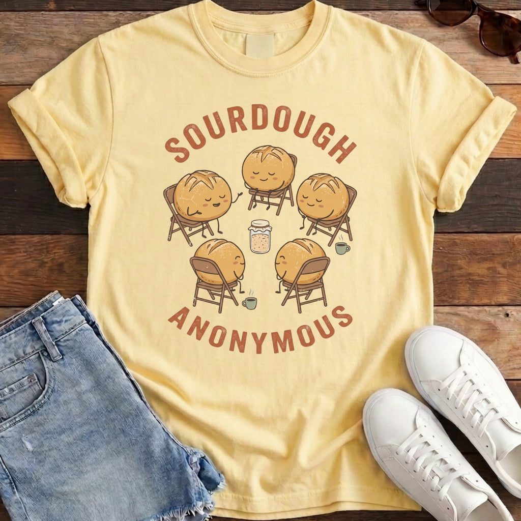 Sourdough Anonymous Tee - Banana