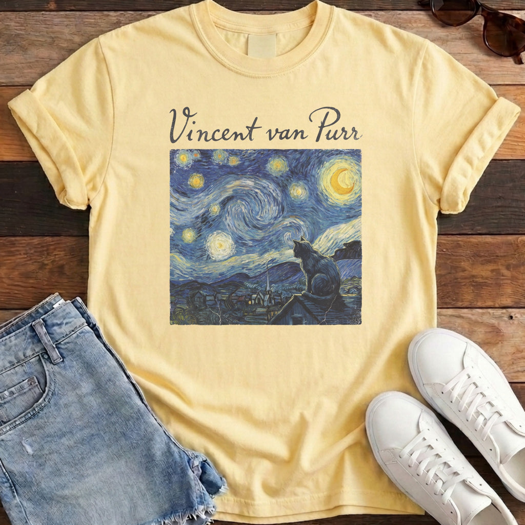 Vincent van Purr Tee - Banana