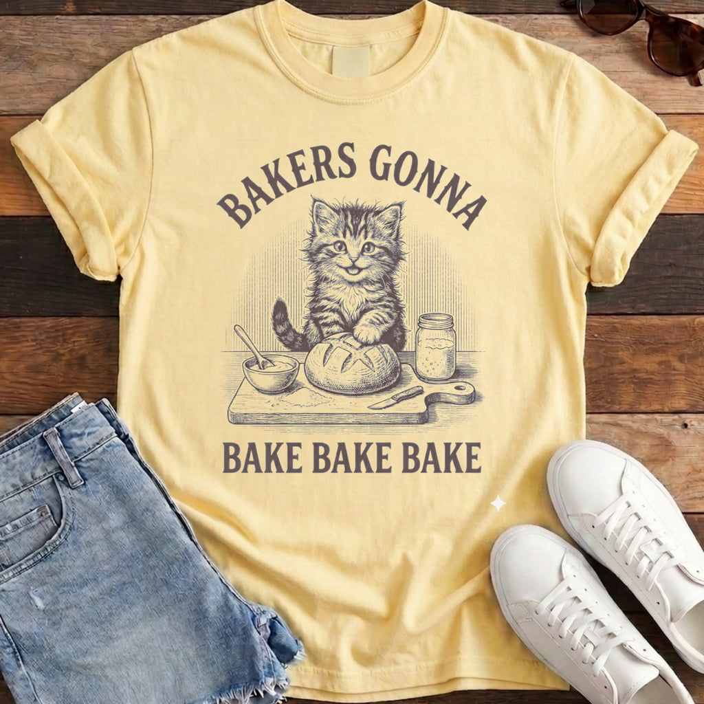 Bakers Gonna Bake Tee - Banana