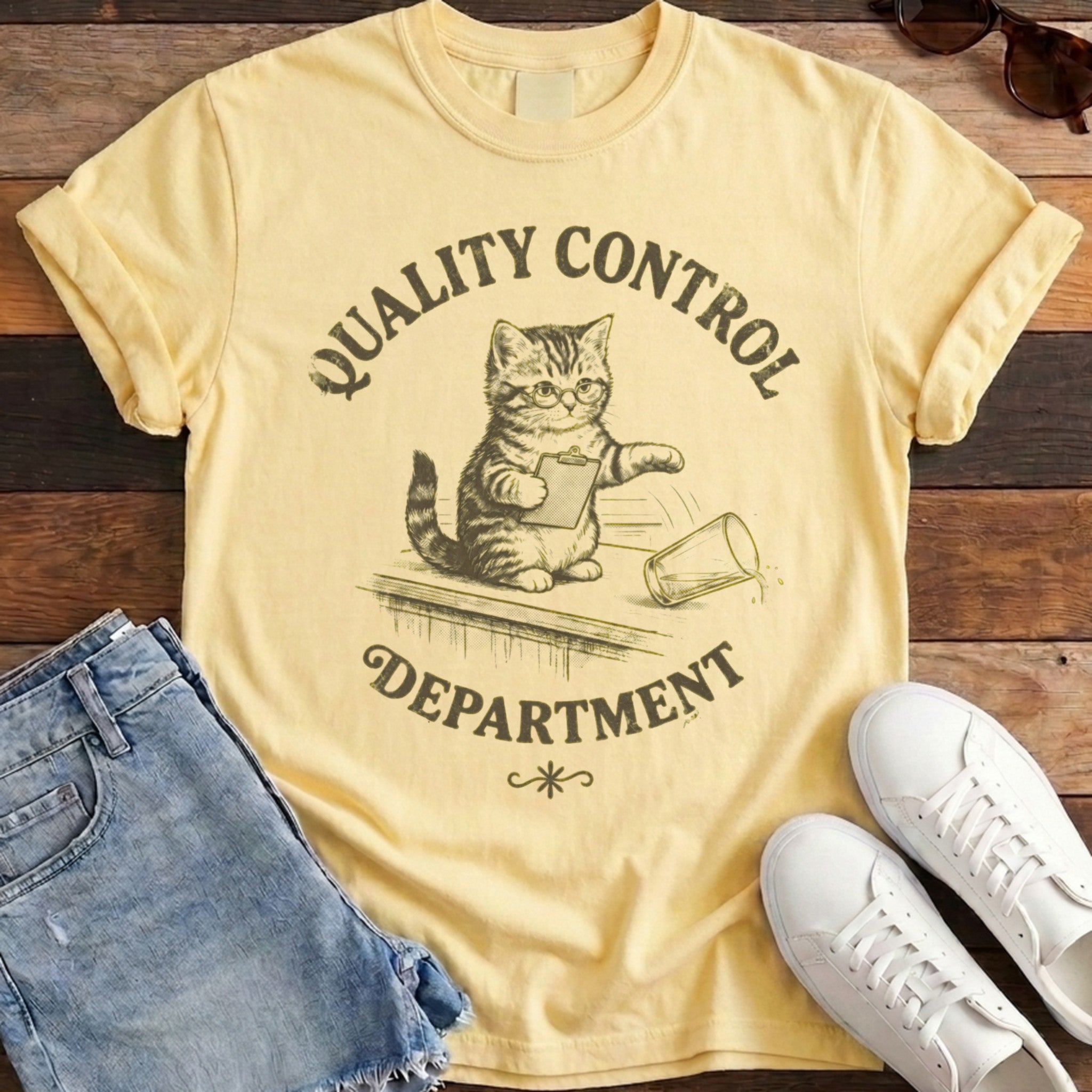 Quality Control Tee - Banana