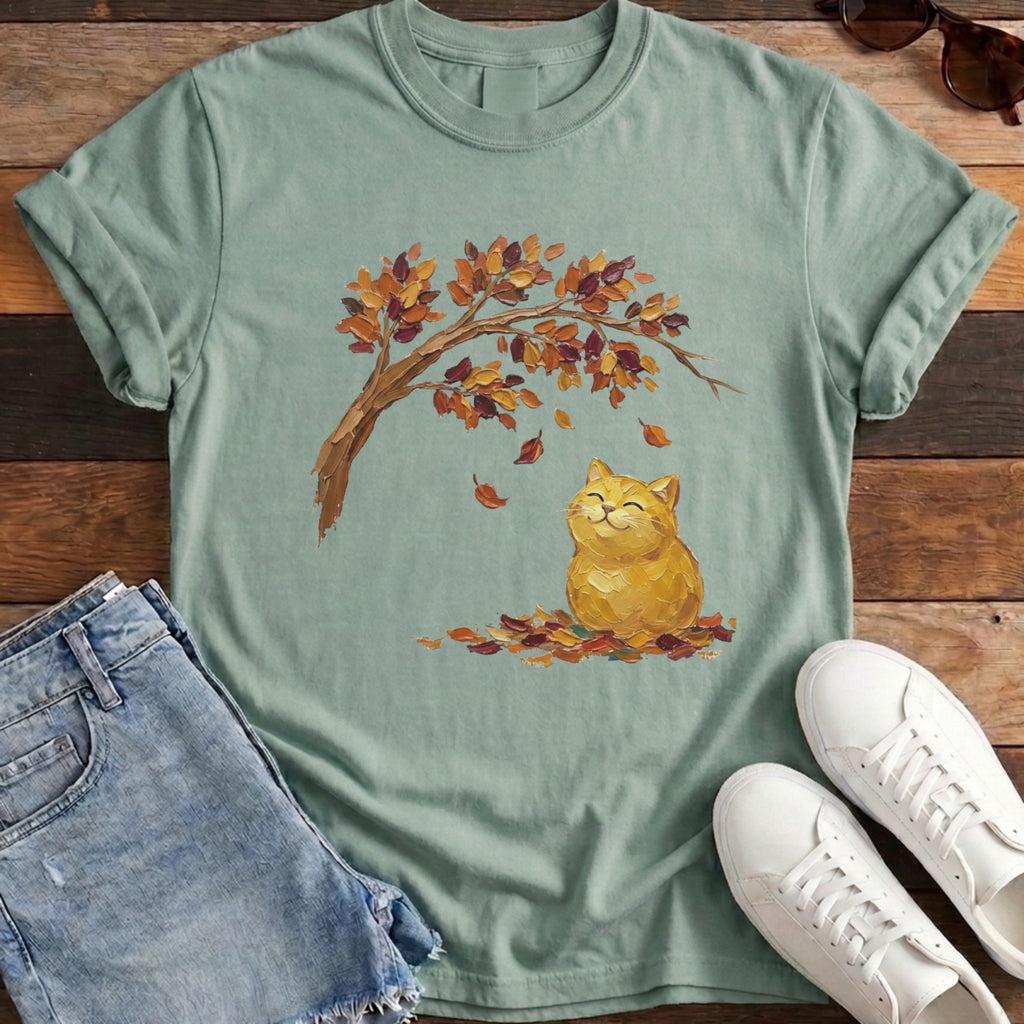 Leaf Life Cat Tee