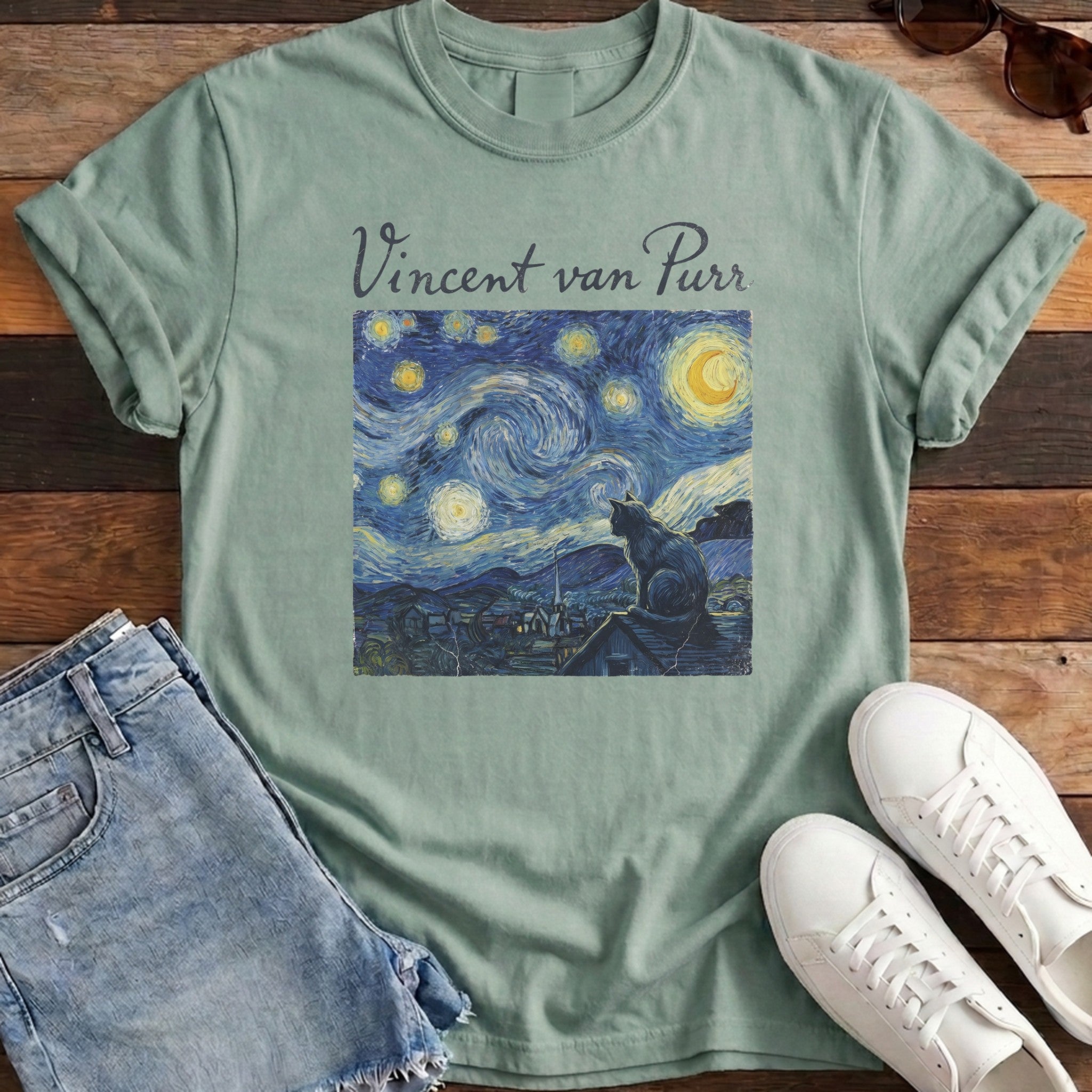 Vincent van Purr Tee - Bay