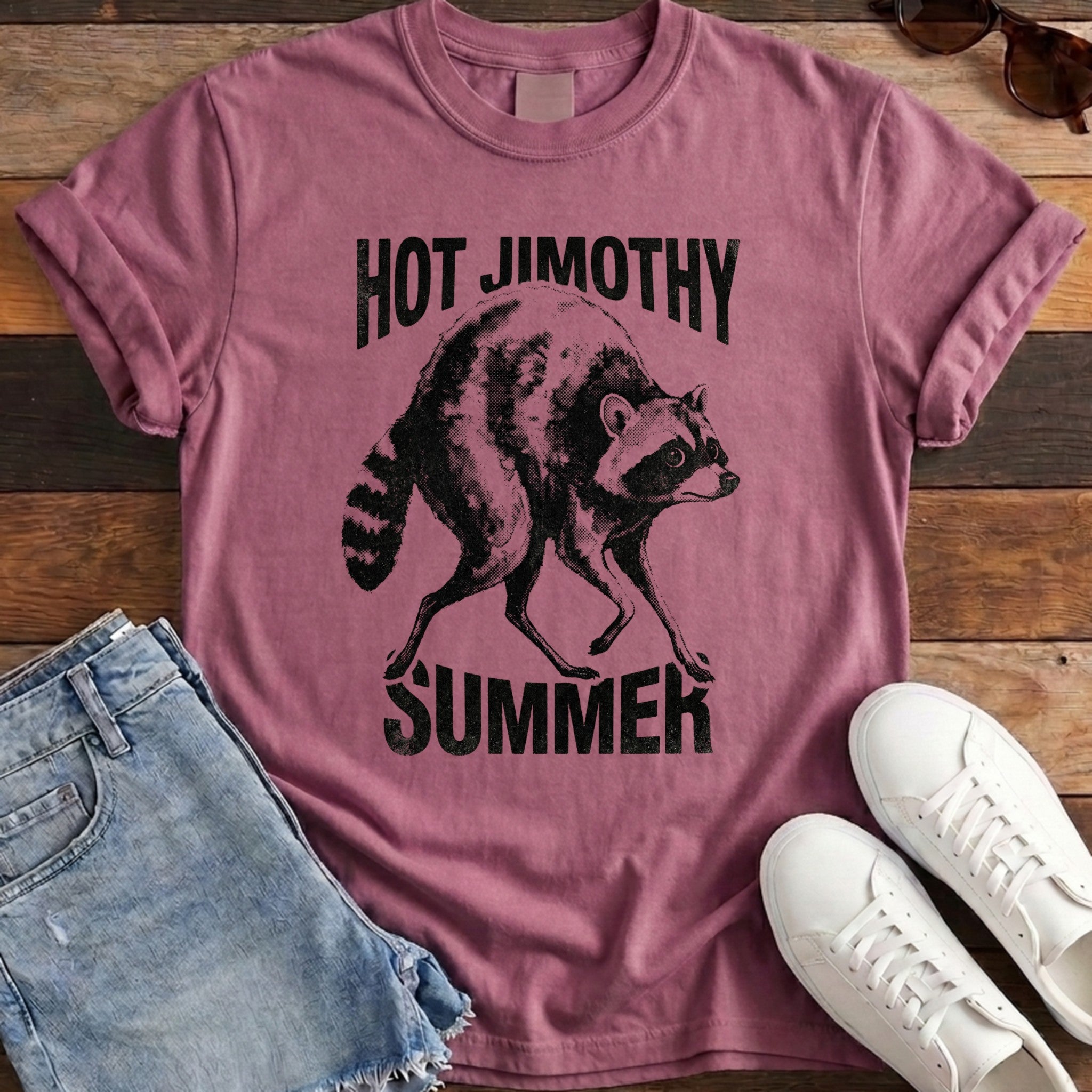 Hot Jimothy Summer Tee - Berry