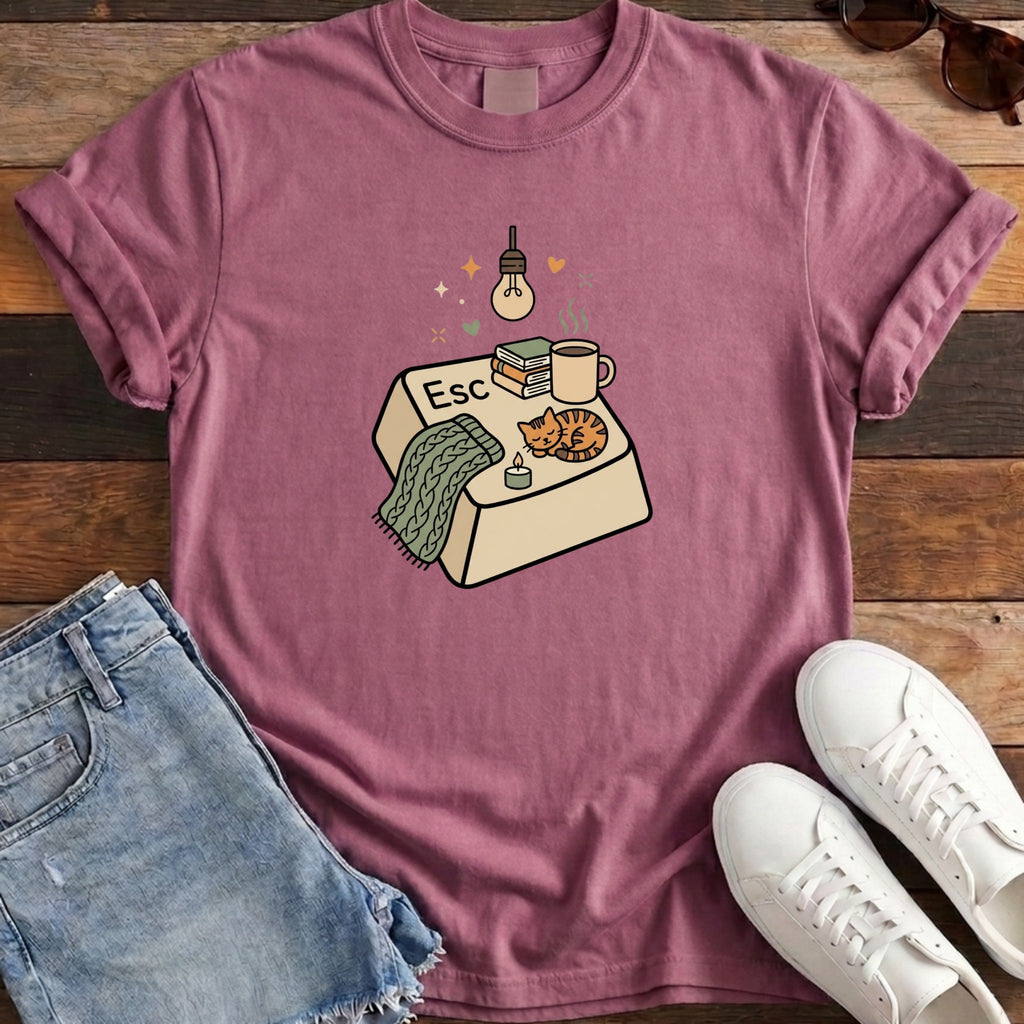 Esc to Cozy Tee