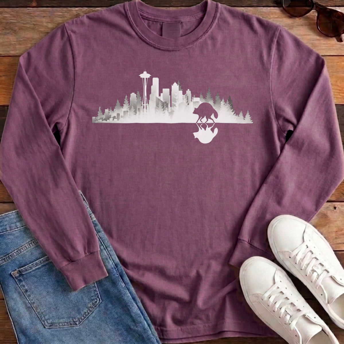 Jimothy Mirrored City Long Sleeve