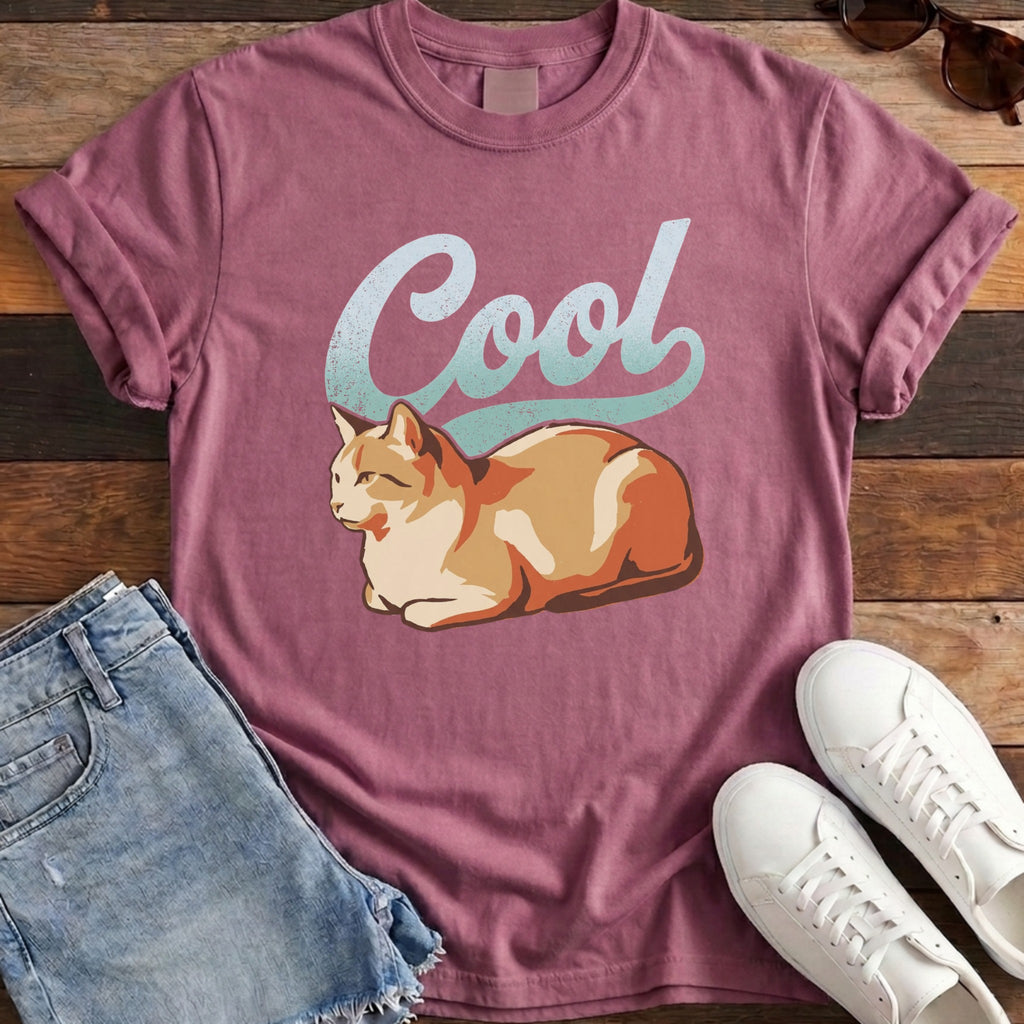 Cool Cat Tee - Berry