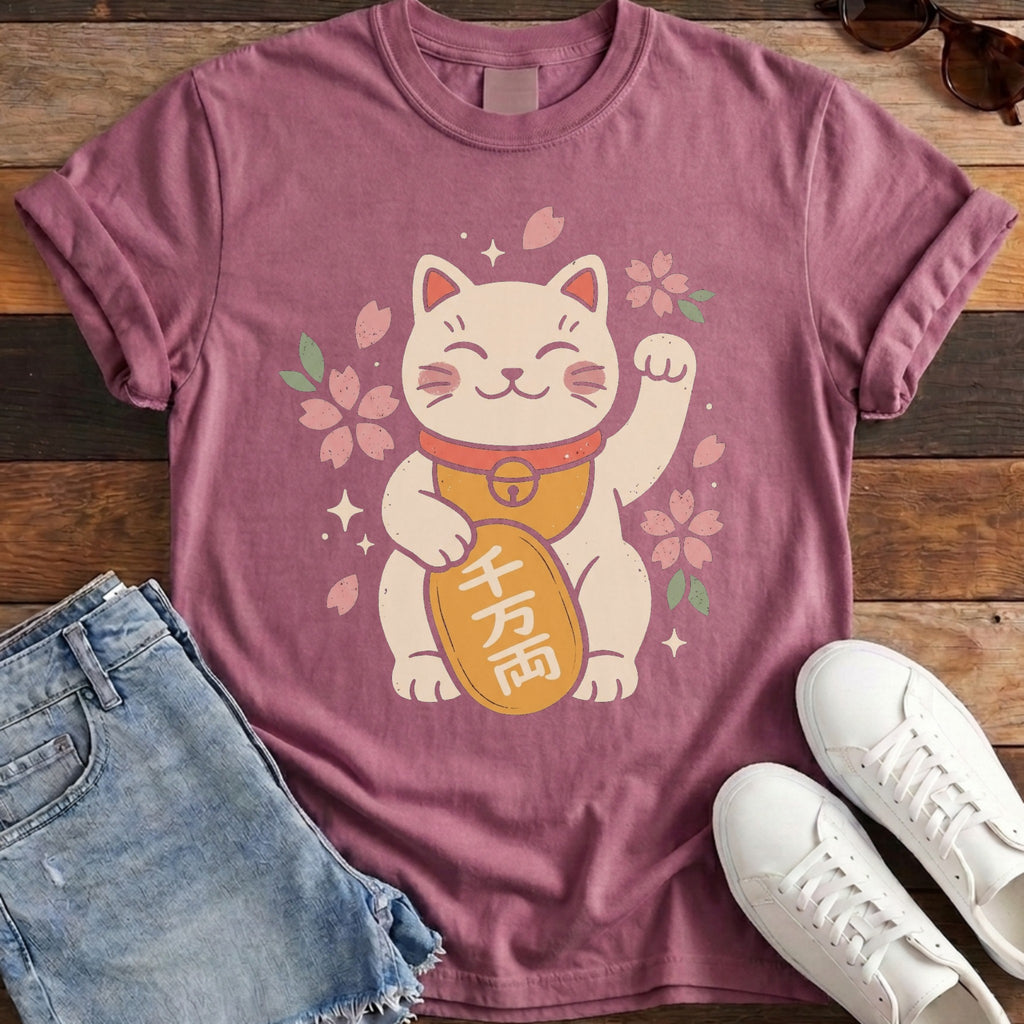 Maneki-Neko Lucky Cat Tee