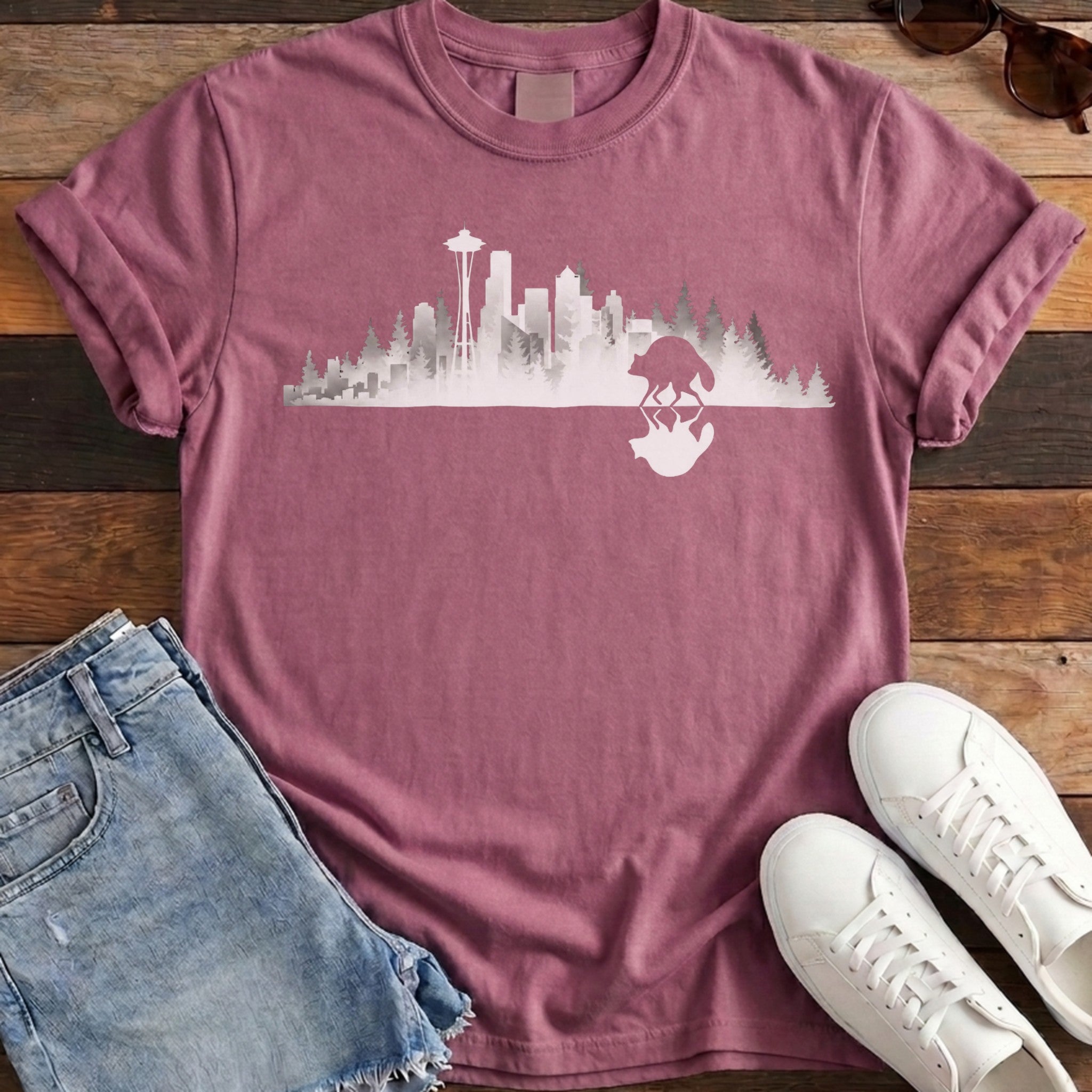 Jimothy Mirrored City Tee