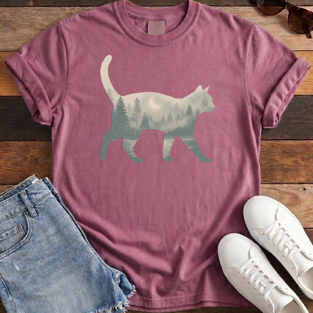 Evergreen Cat Tee