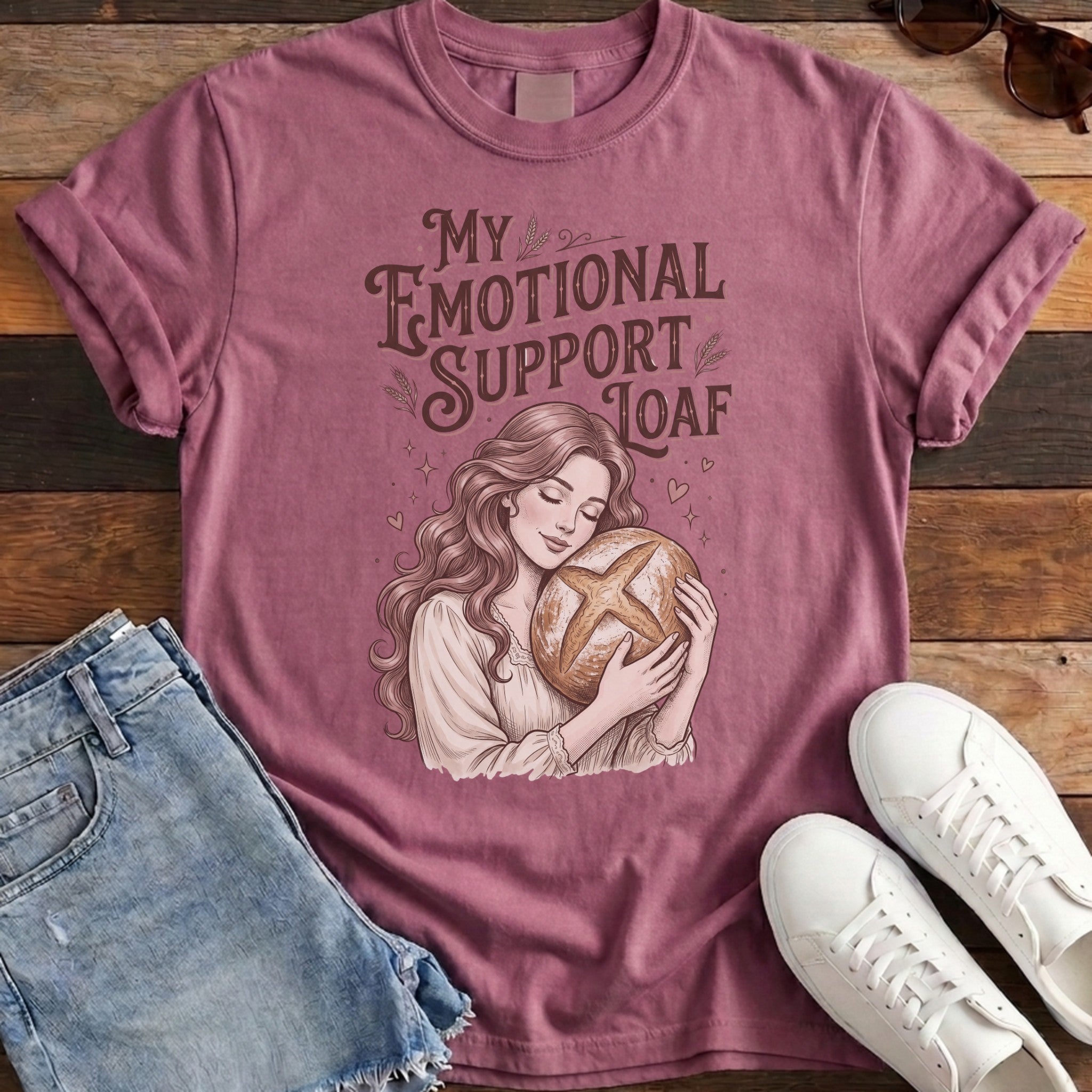 Support Loaf Tee - Berry