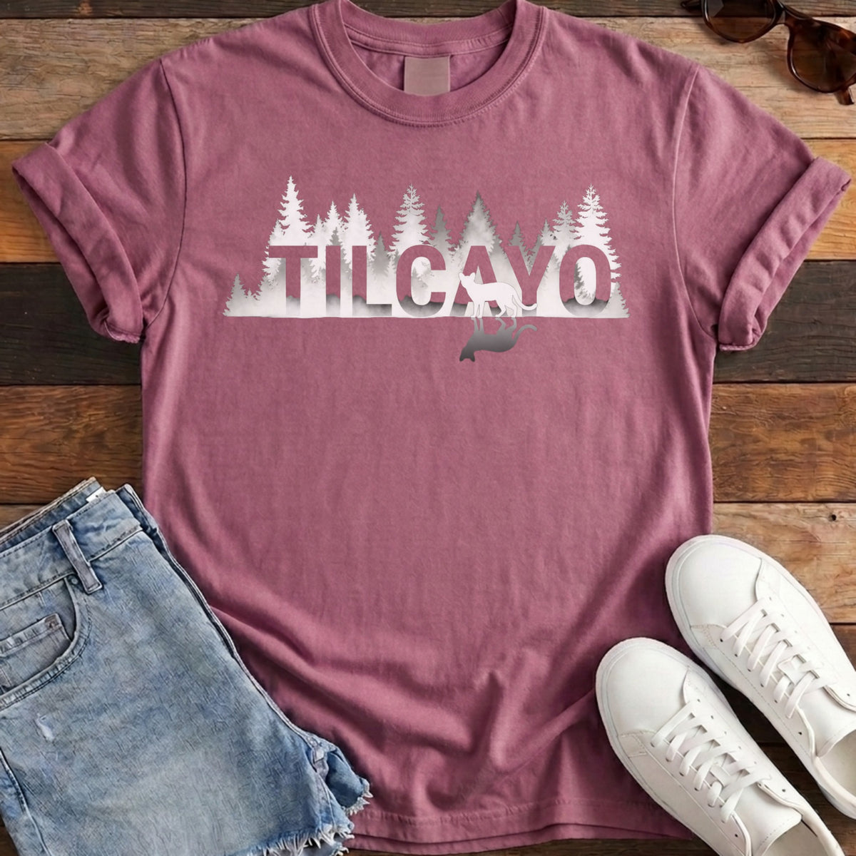 Tilcayo Mirrored Forest Tee