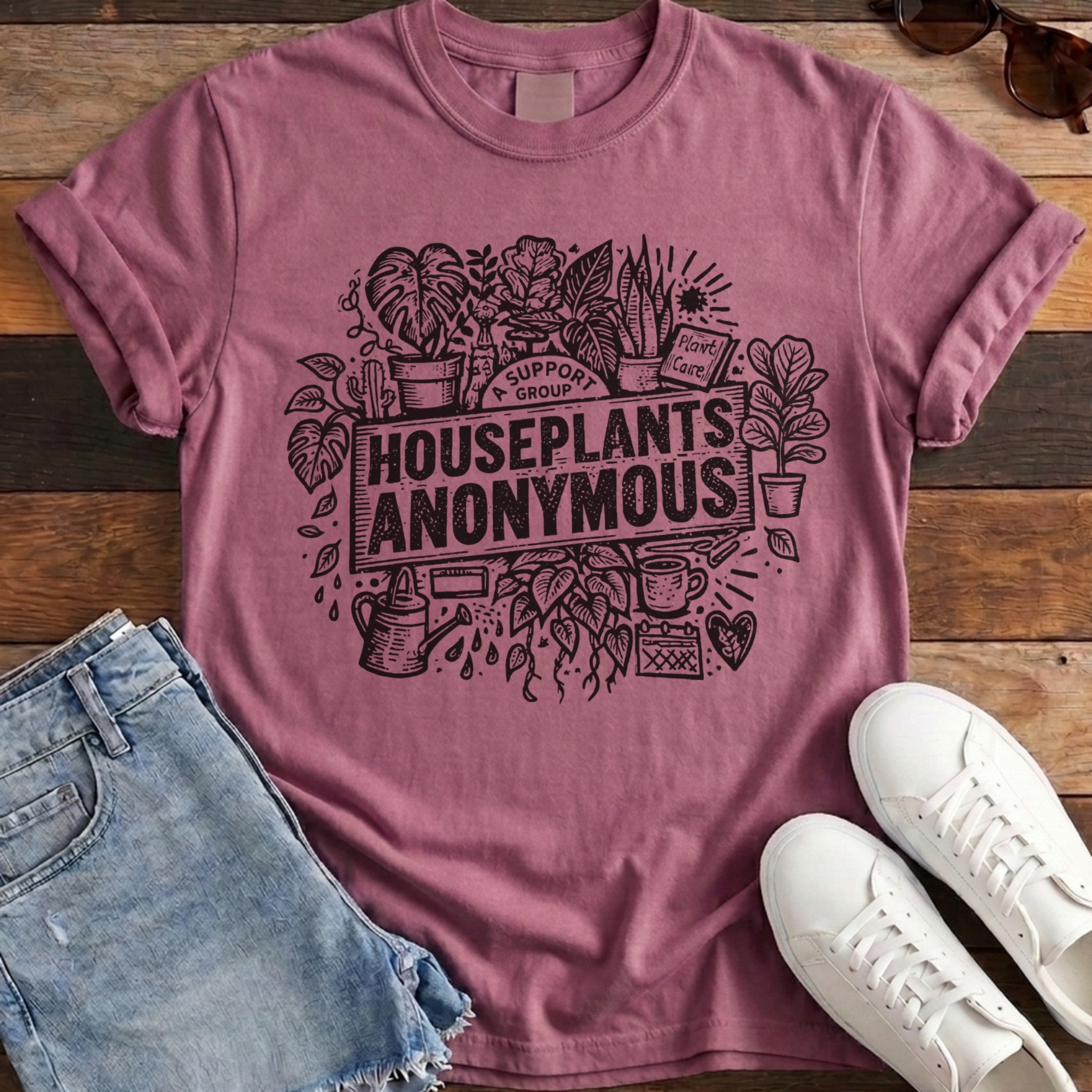 Houseplants Anonymous Tee