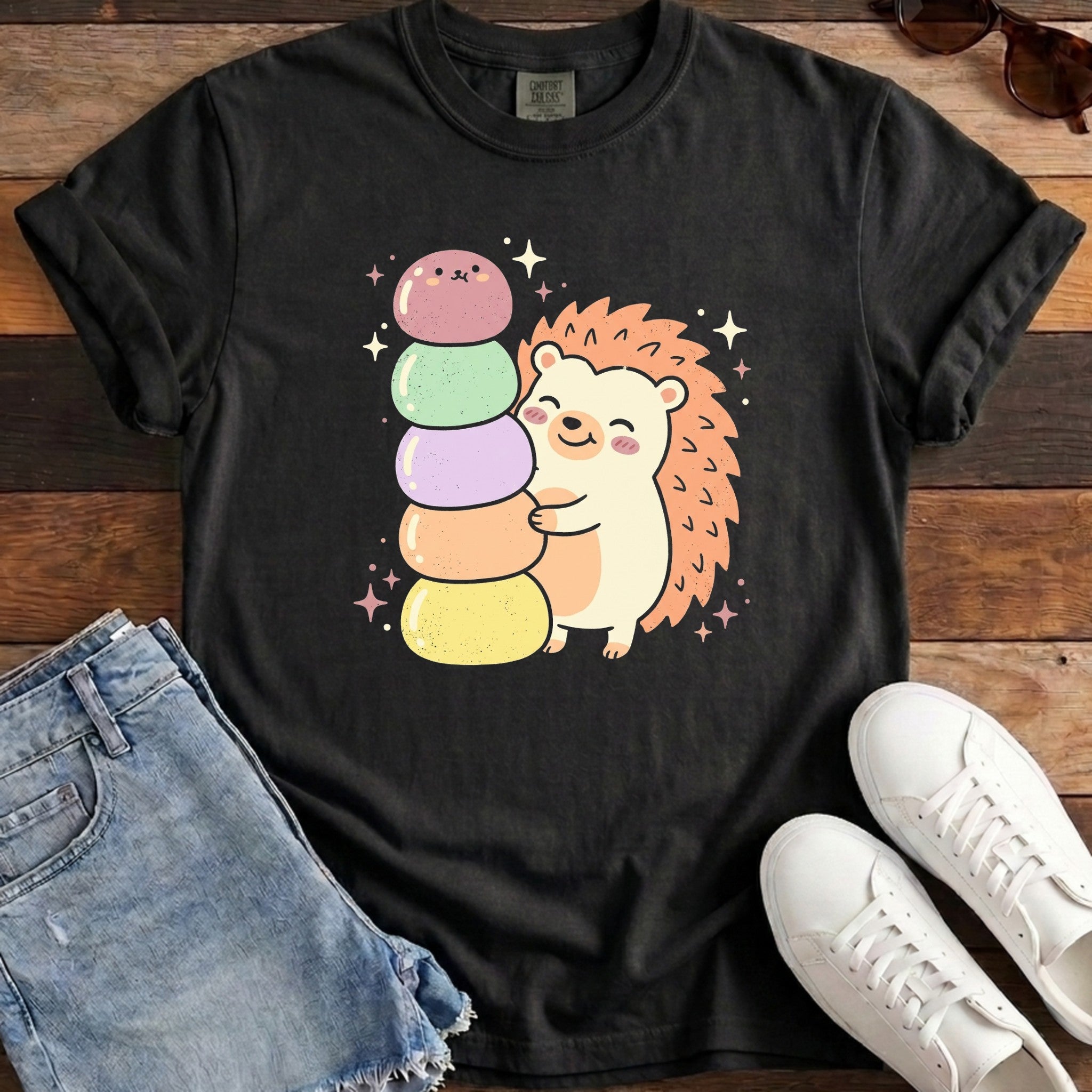 Mochi Stack Hedgehog Tee