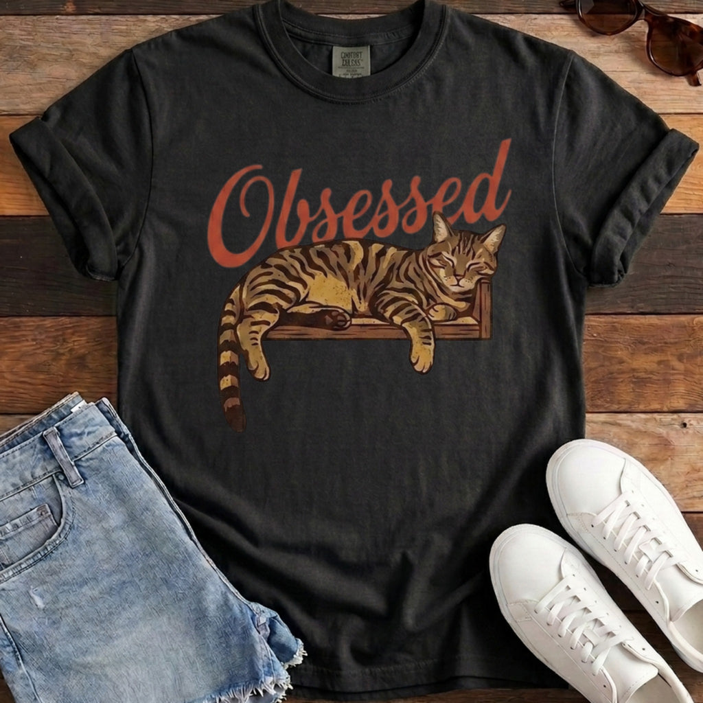 Obsessed Cat Tee