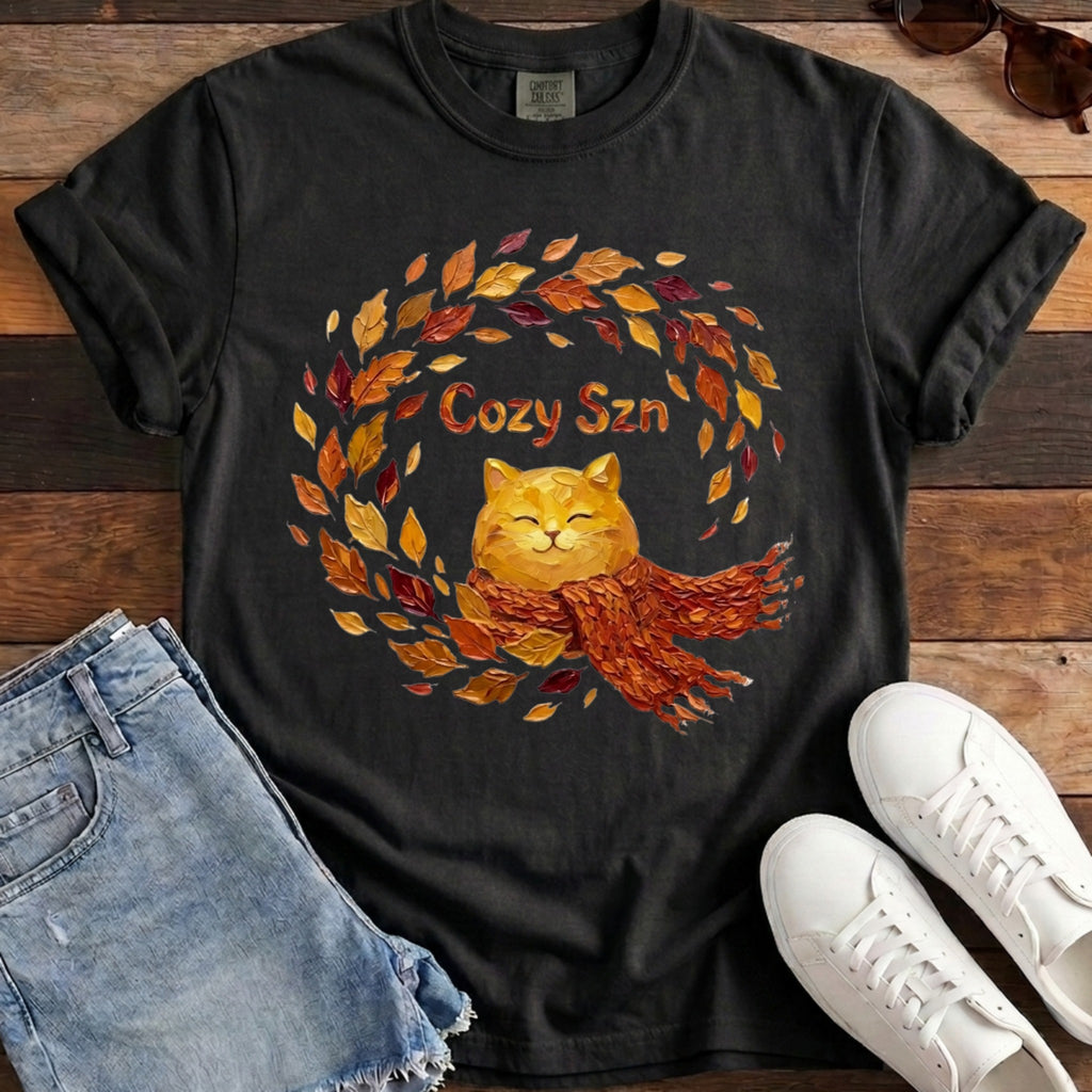 Cozy Szn Cat Tee