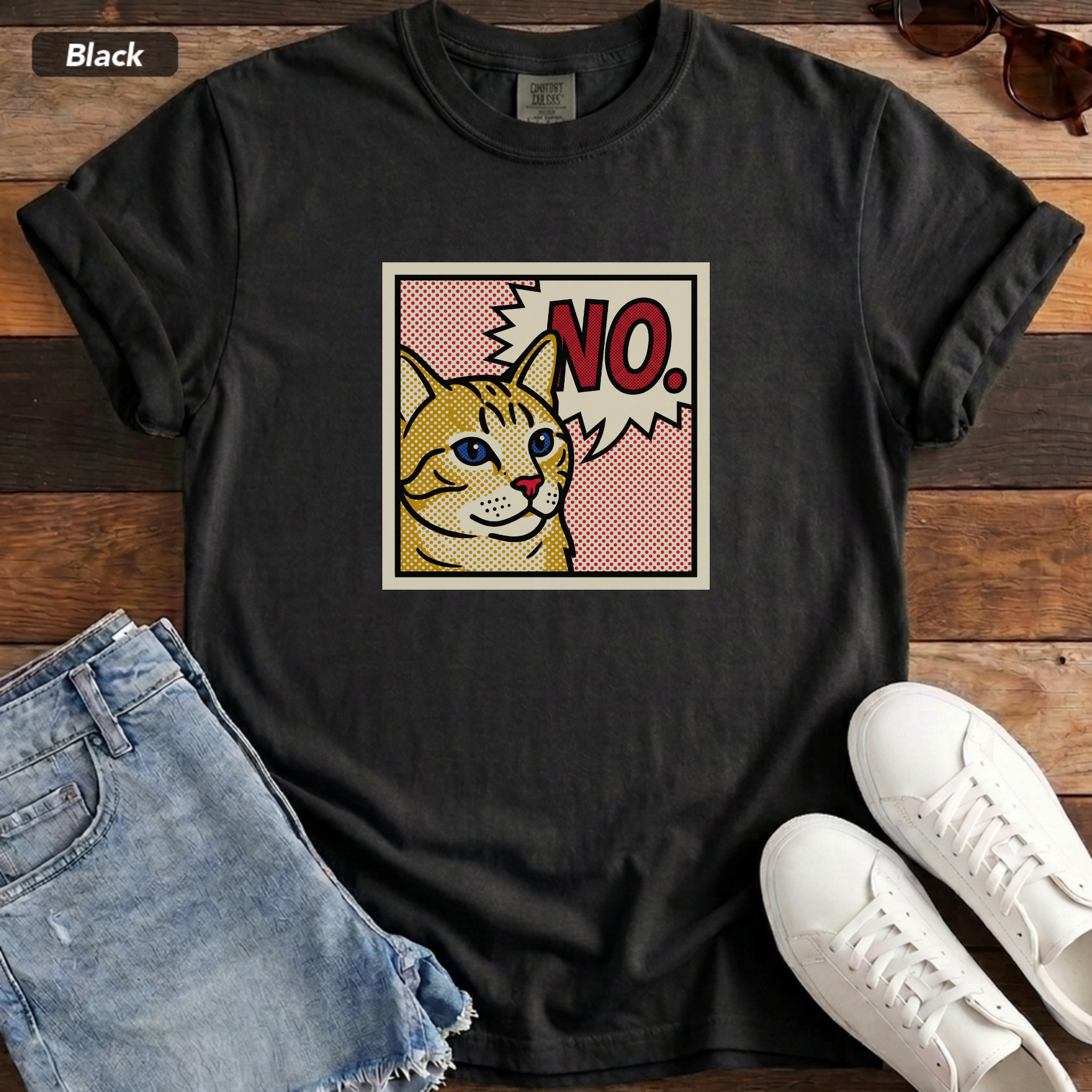 POW! Cat Tee