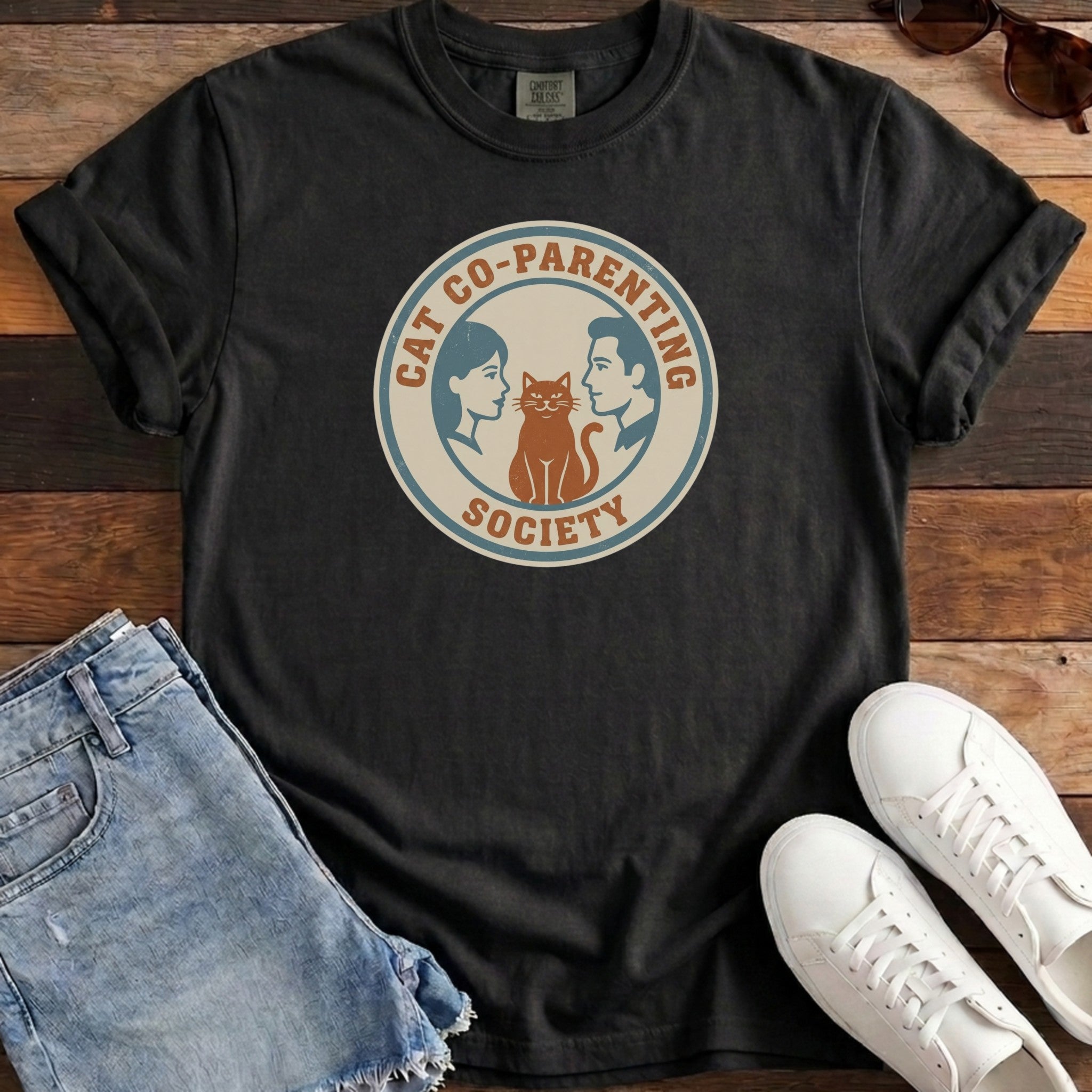 Cat Co-Pawrent Tee