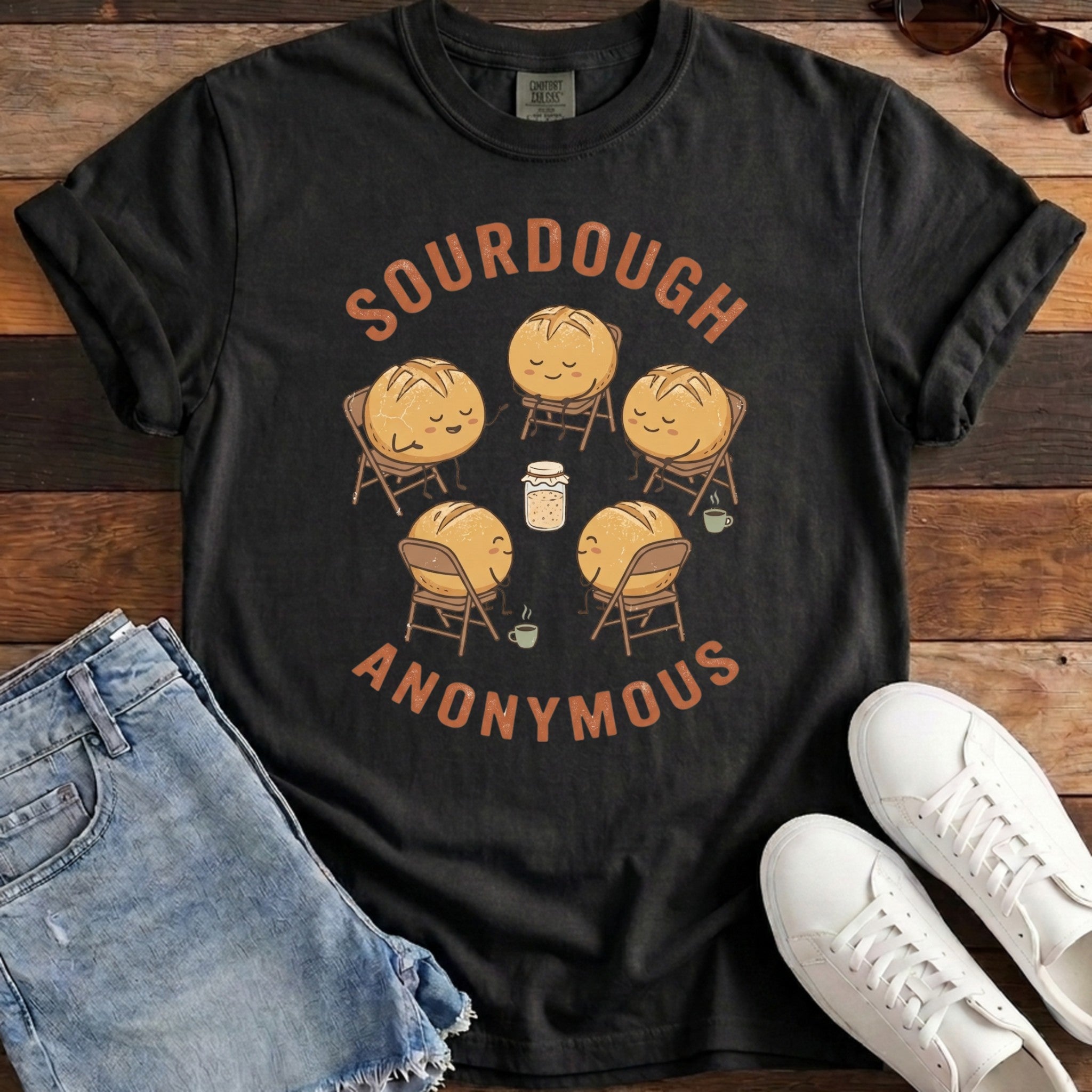 Sourdough Anonymous Tee - Black