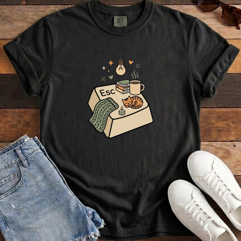 Esc to Cozy Tee