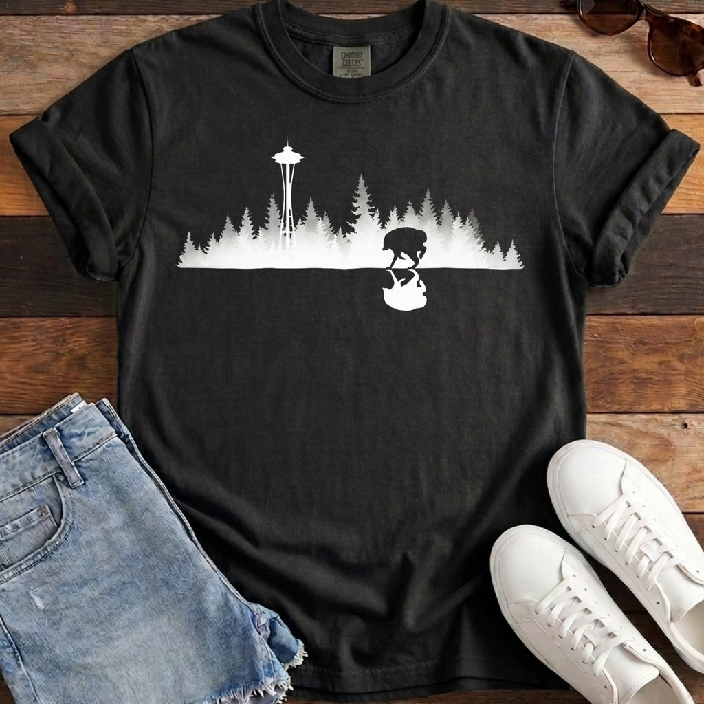 Jimothy Reflected Tee - Black
