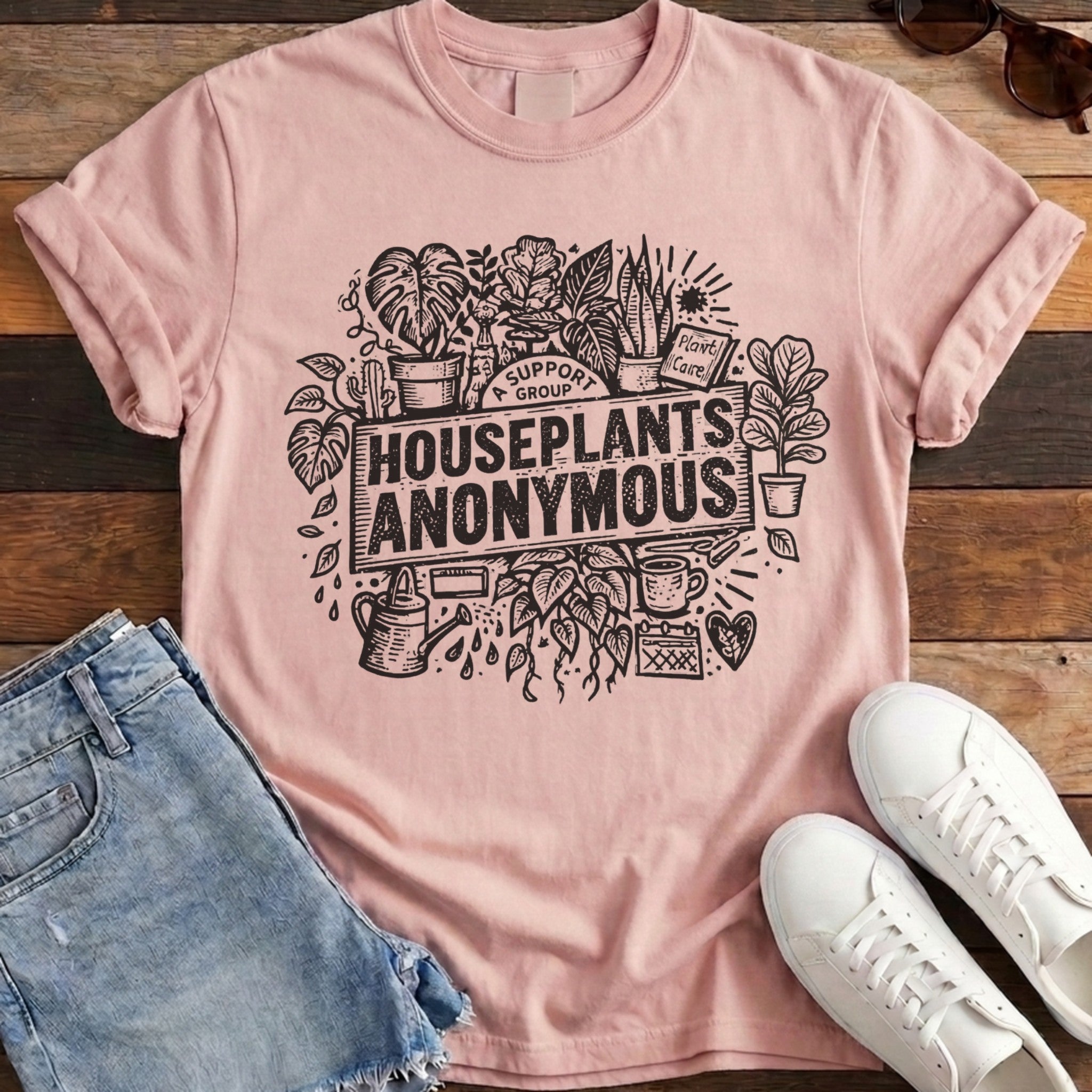 Houseplants Anonymous Tee