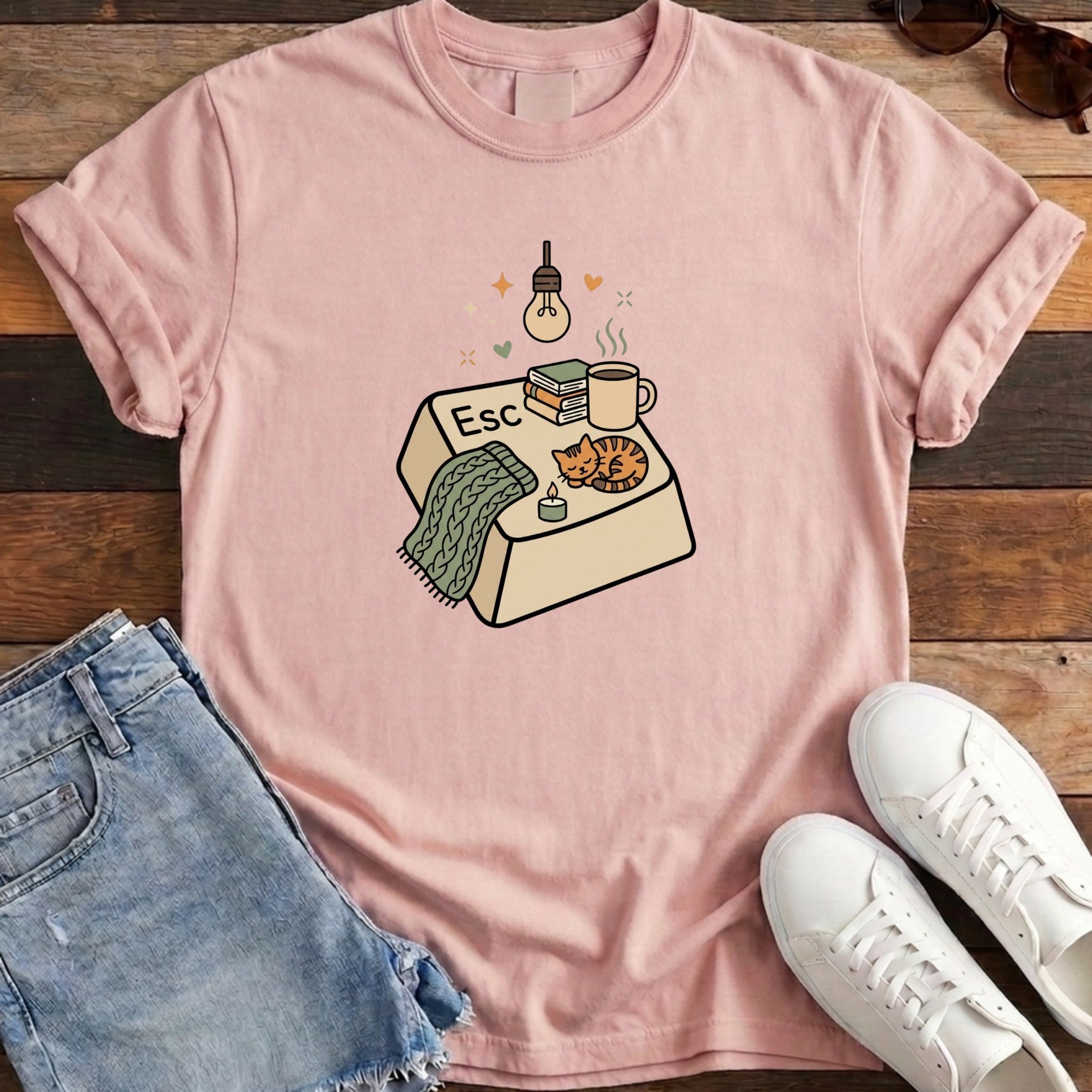 Esc to Cozy Tee