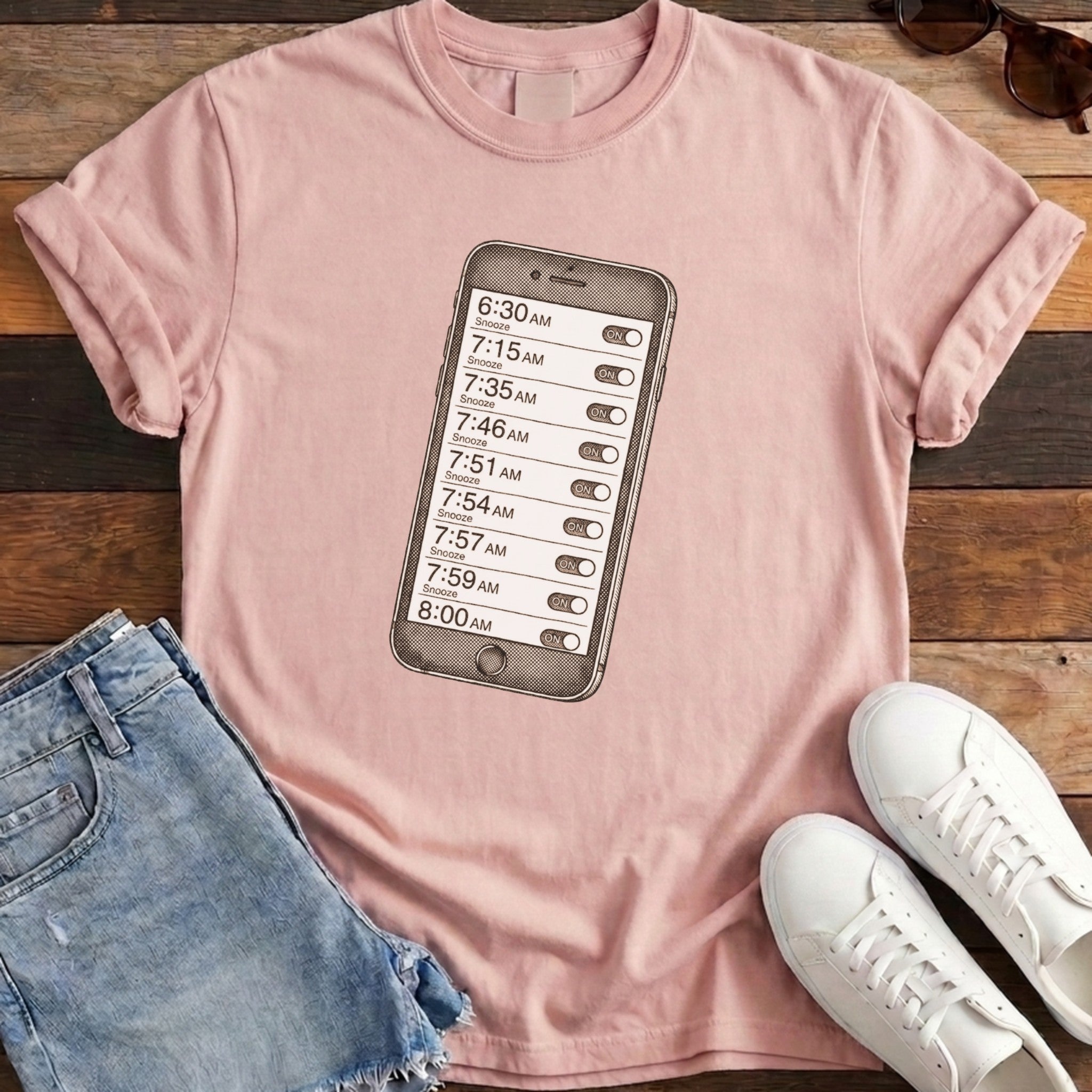 Serial Snoozer Tee - Blossom
